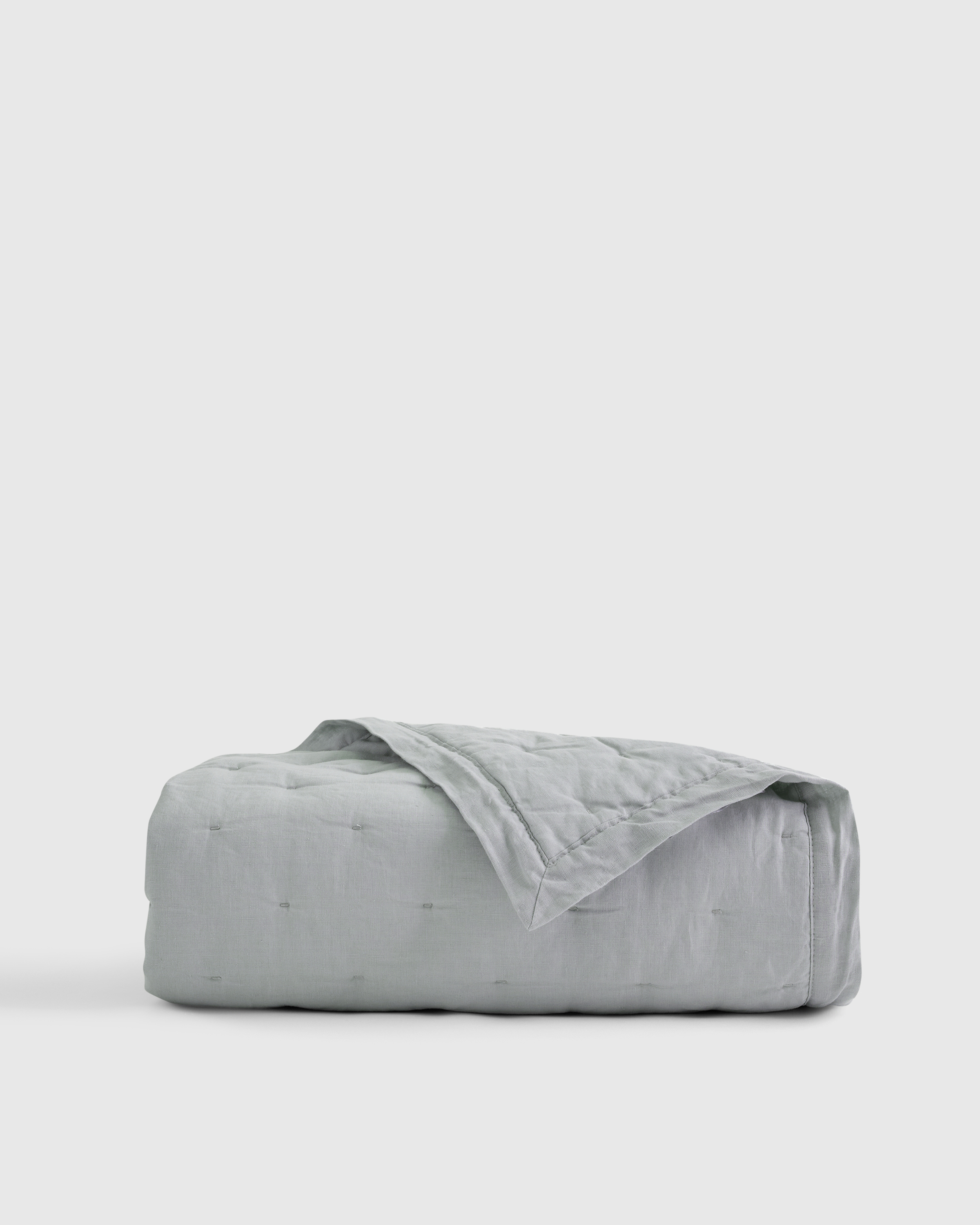 Mist European Linen Toddler Dream Quilt