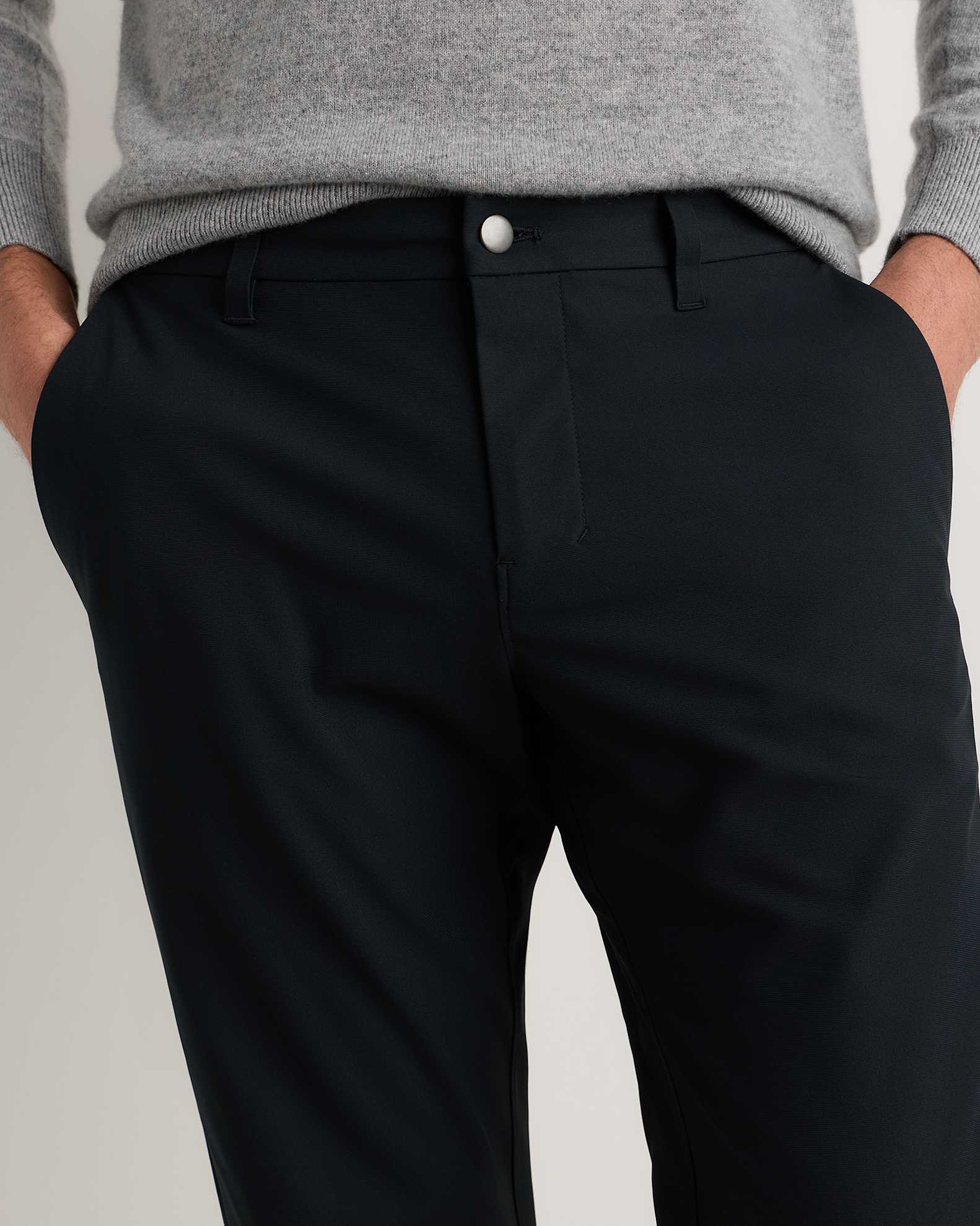 Mens Ultimate Commuter Pant - Classic Fit in True Black Mens Ultimate Commuter Pant - Classic Fit in True Black