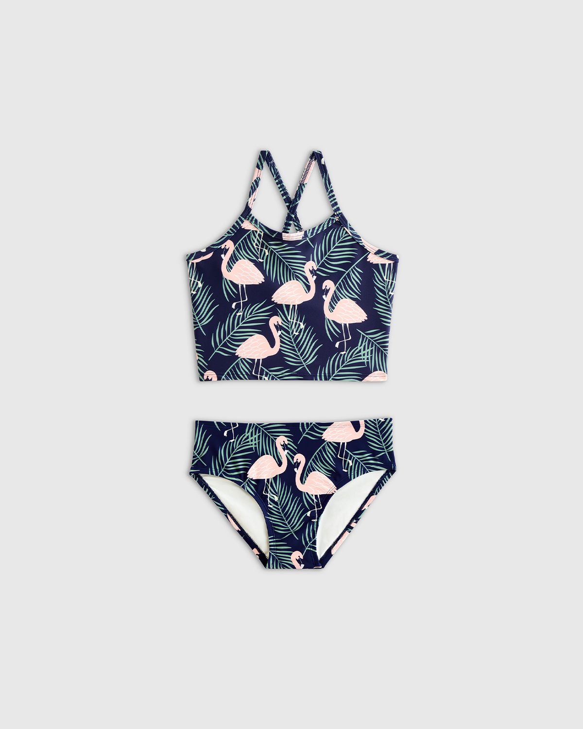 Flamingo Palms Tankini Swimsuit