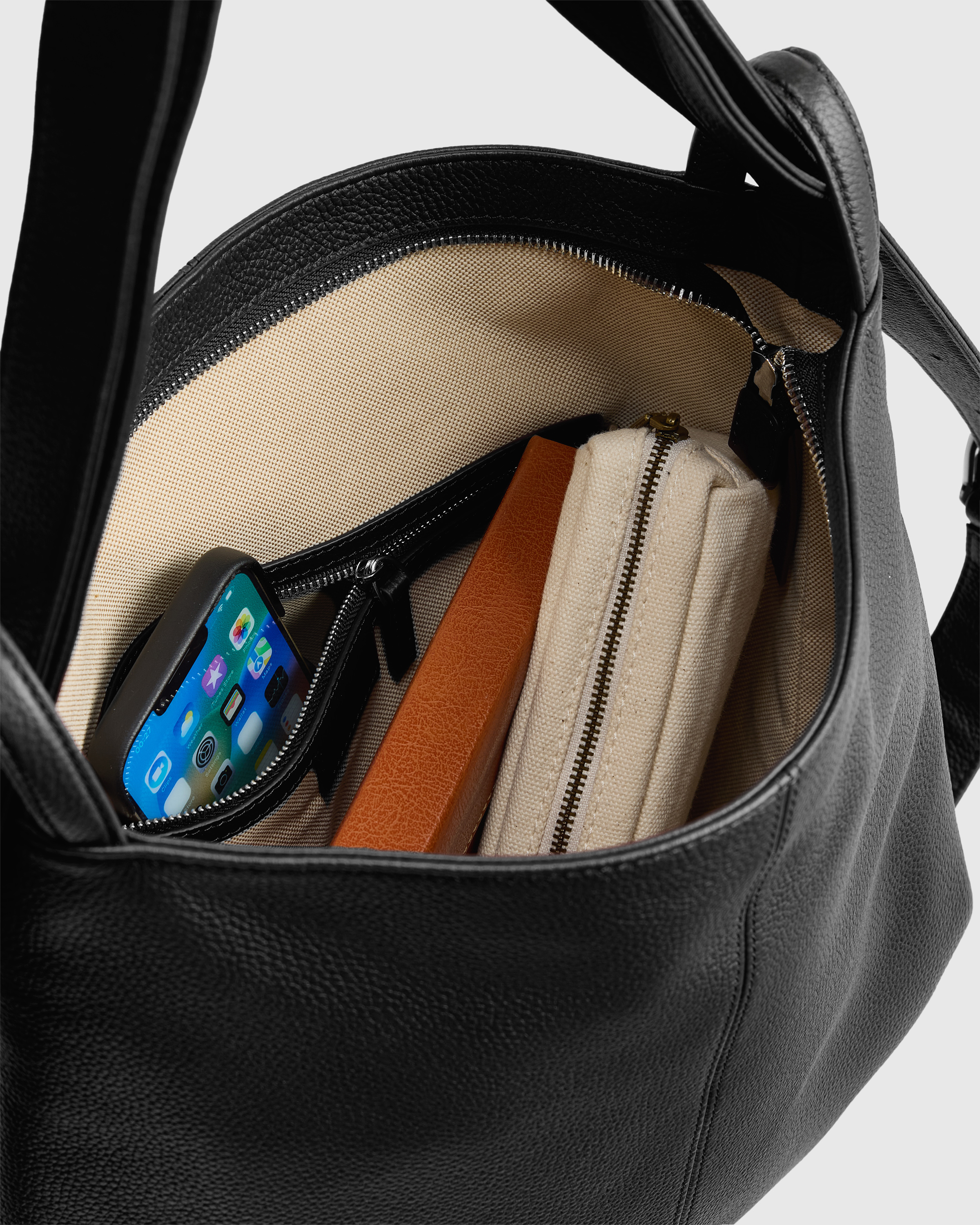 Maeve Convertible Backpack in Black