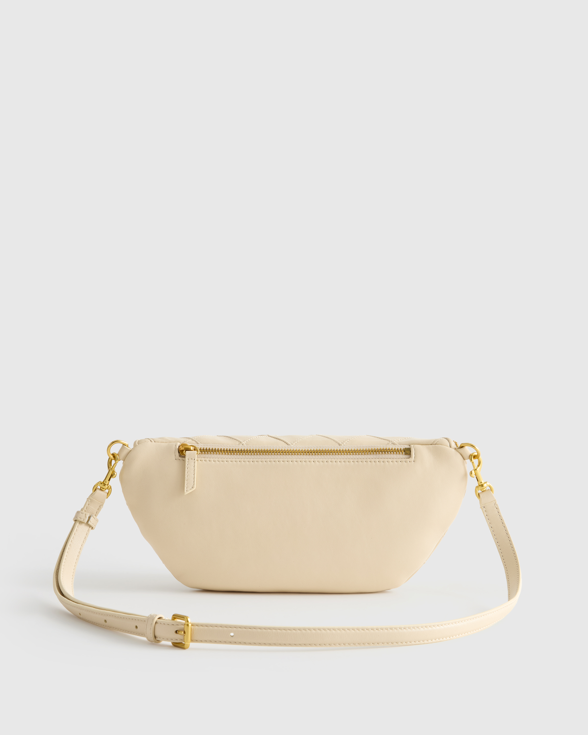 Italian Leather Diamond Stitch Sling - Thumbnail 4