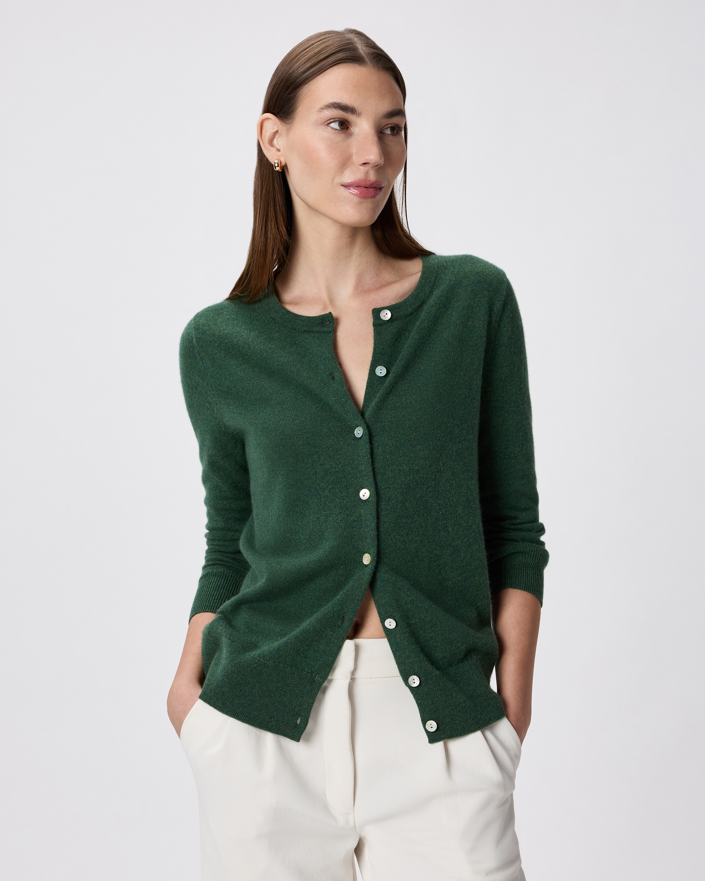 アパルトモンCashmere Silk Knit Cardigan アパルトモンCashmere Silk Knit Cardigan