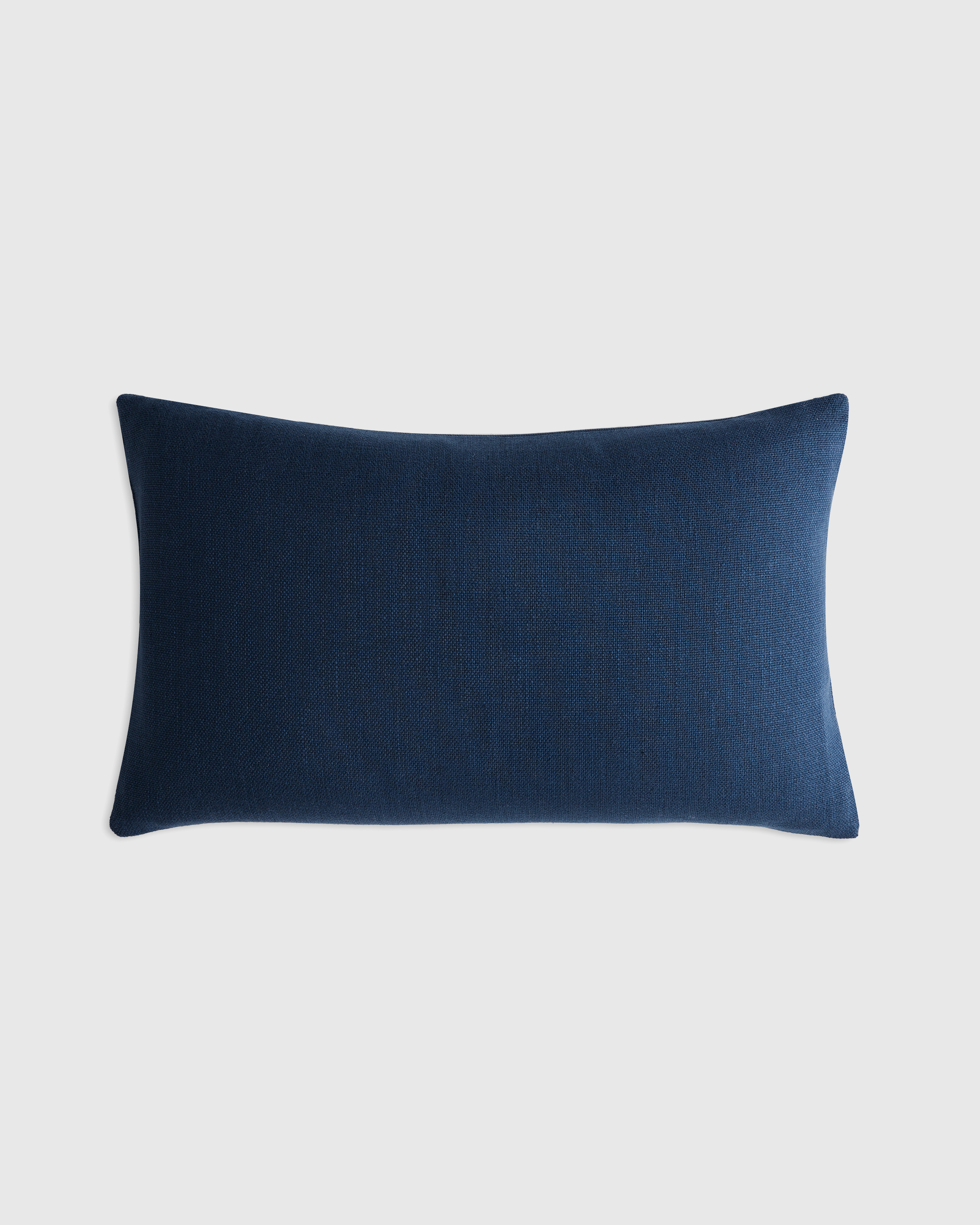 Navy Luxe Linen Pillow Cover