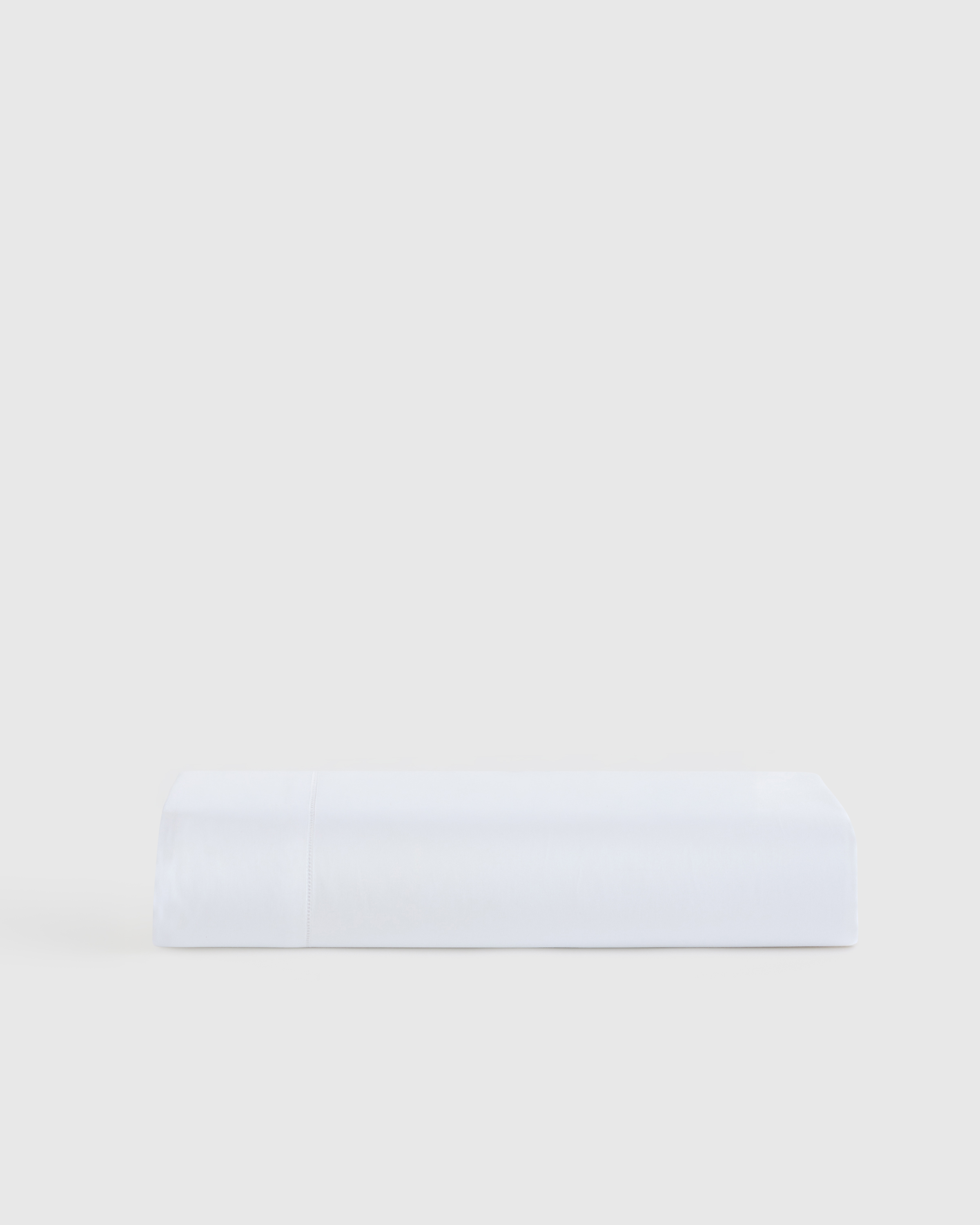 White Giza Egyptian Cotton Sateen Flat Sheet