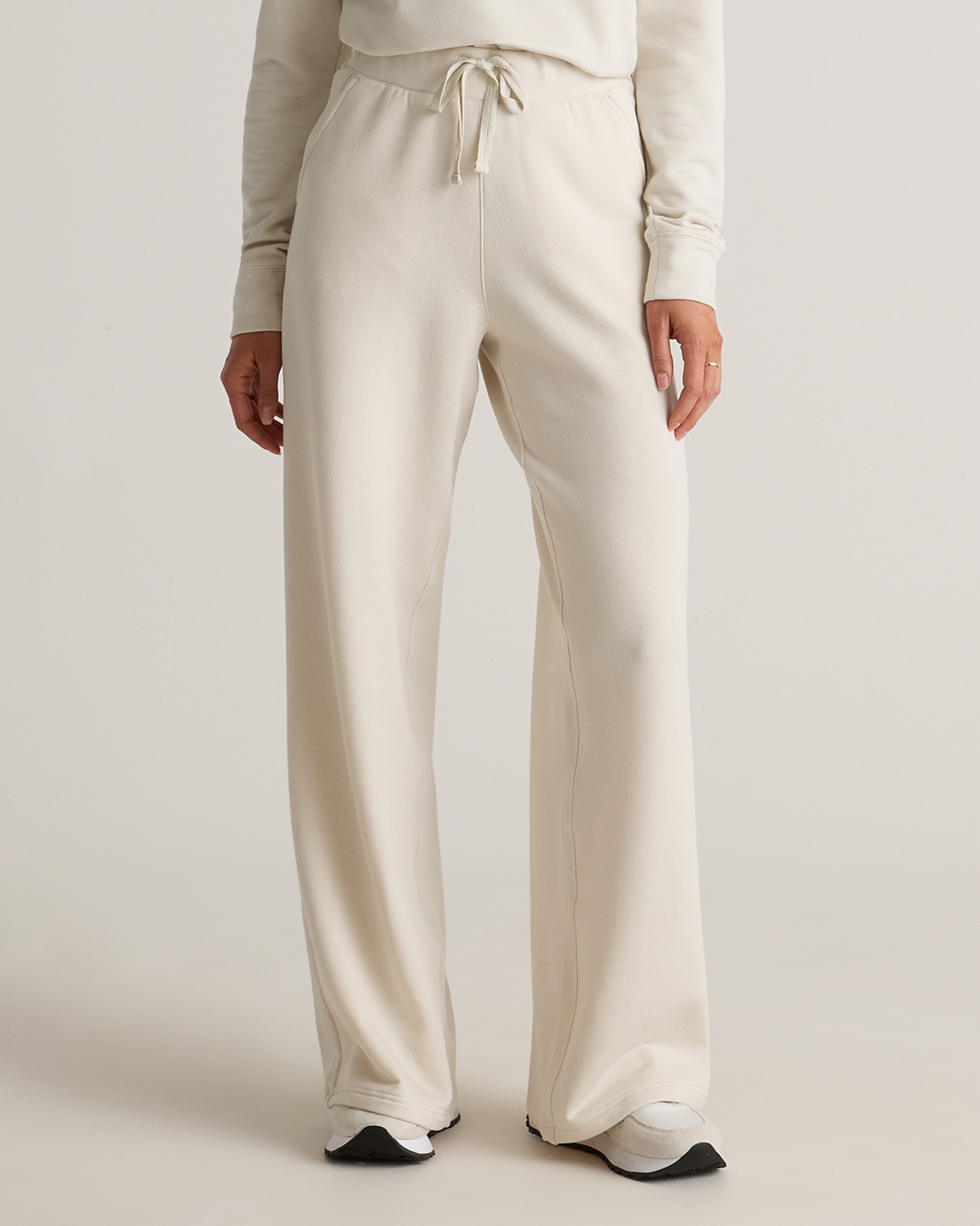 SLAMBLE sweat long pants （offwhite）　L Amazon.com: Women Baggy Wide Leg Long Pant Solid Floral