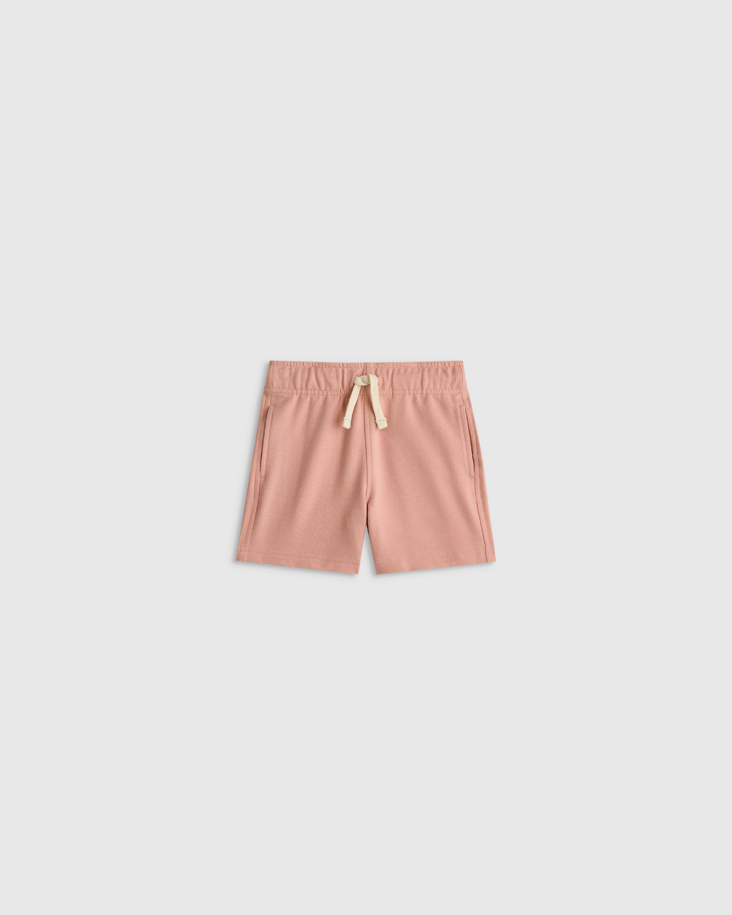 Pink Rose Organic Cotton French Terry Short