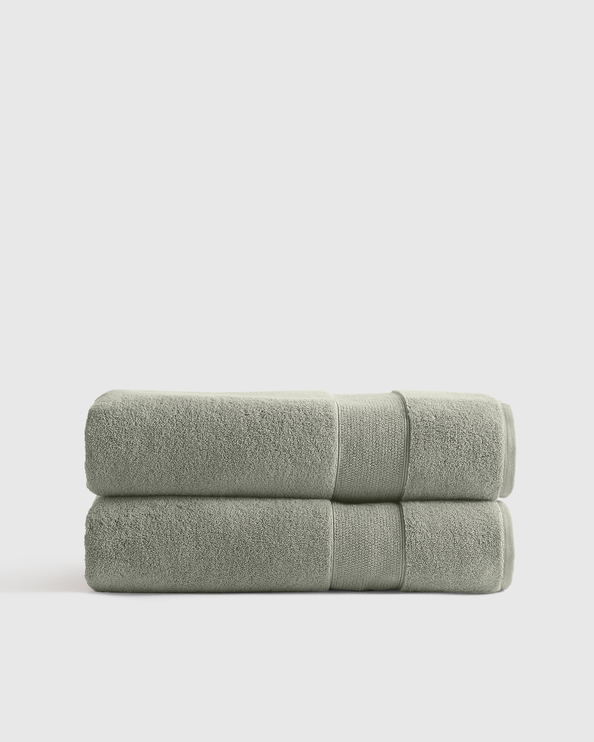 Sage Classic Organic Turkish Cotton Bath Sheet (Set of 2)