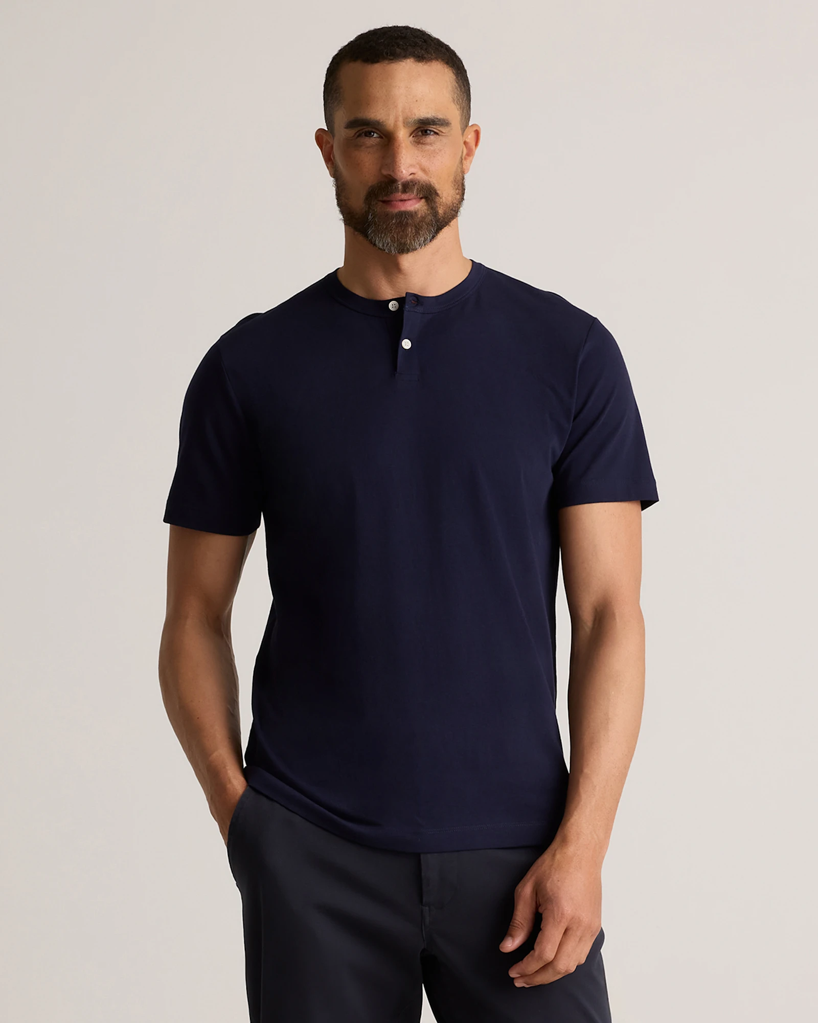 Men's Luxe Touch Premium Henley