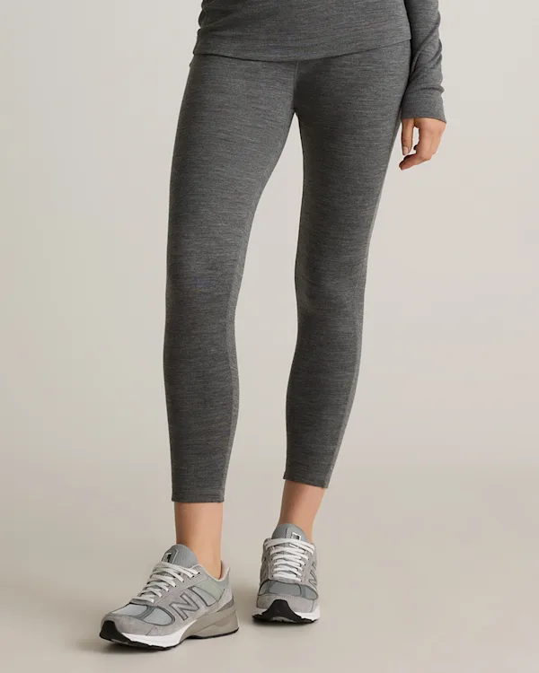 100% Merino Wool Cold Weather Base Layer Legging