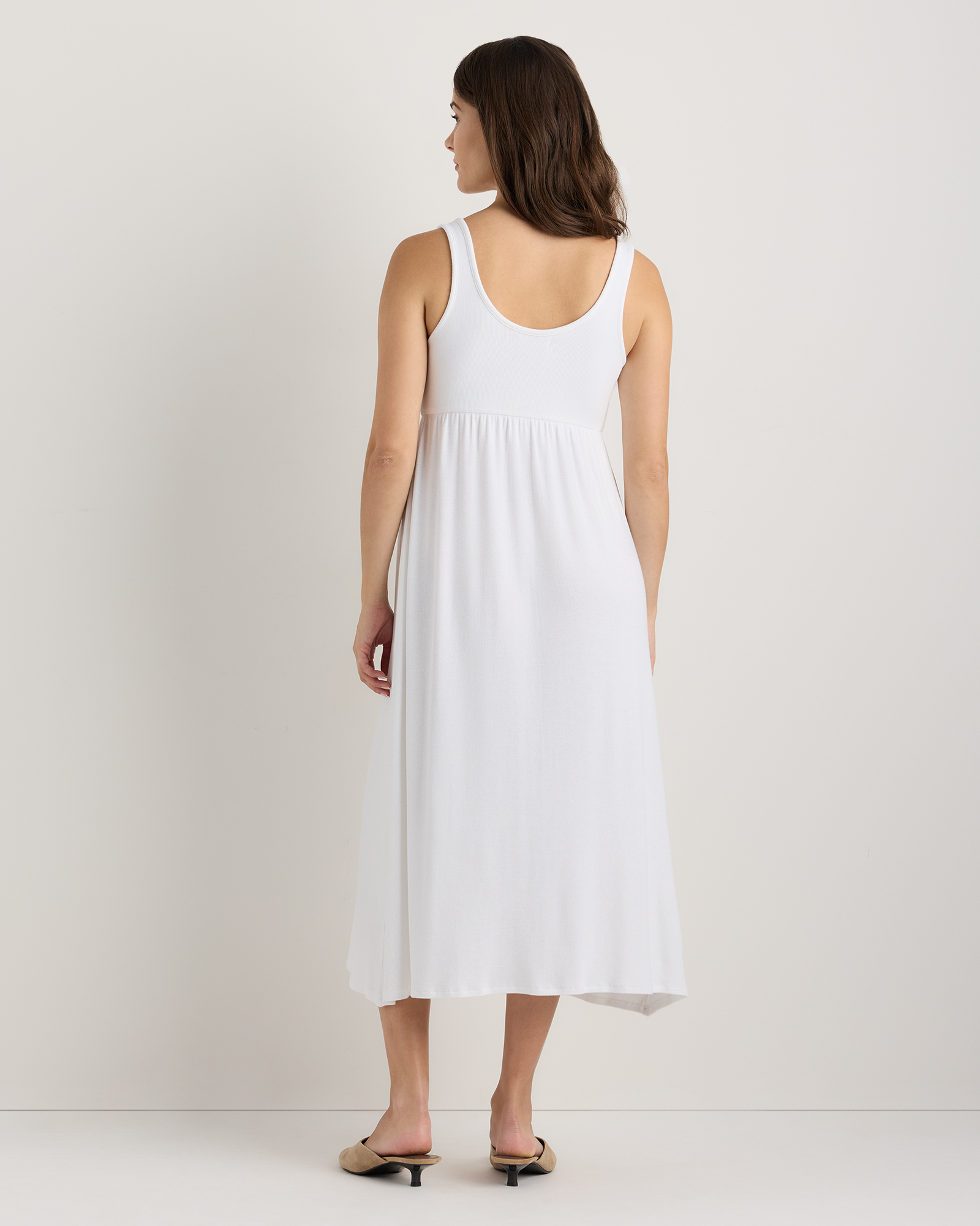 maternity sleeveless maxi dress Maternity Sleeveless Eyelet Maxi Dress