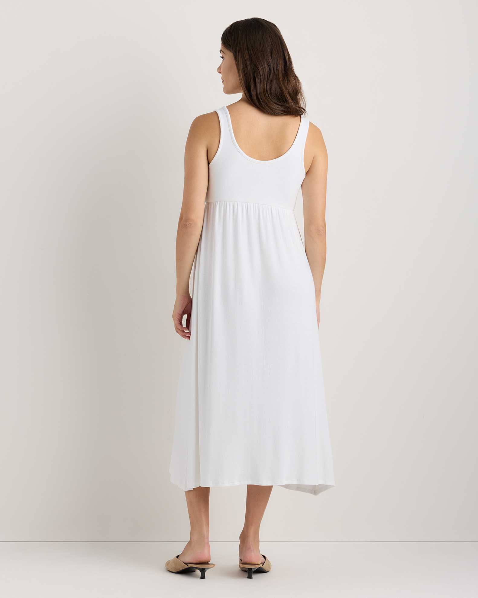 maternity sleeveless maxi dress Maternity Sleeveless Eyelet Maxi Dress