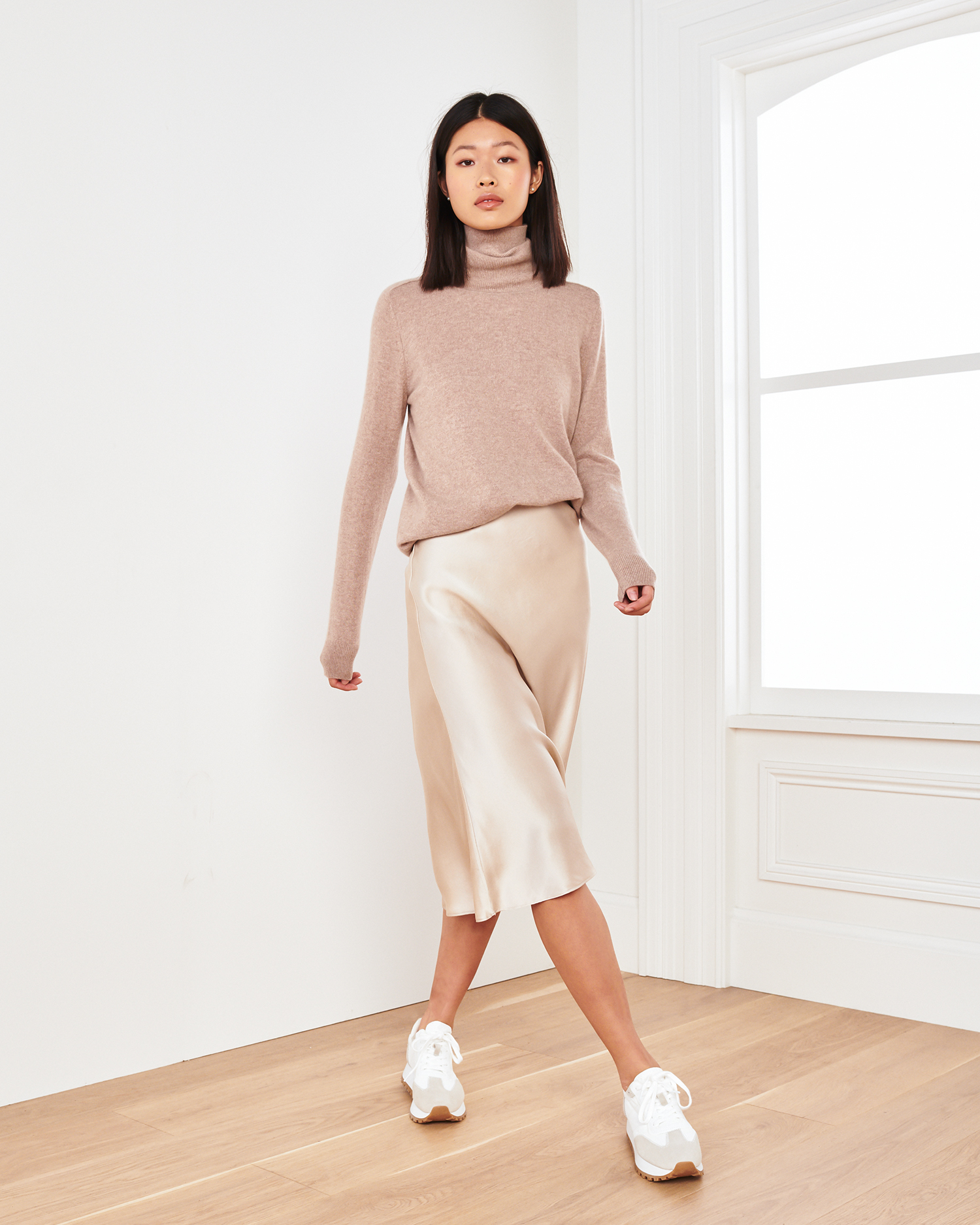 Washable Silk Skirt