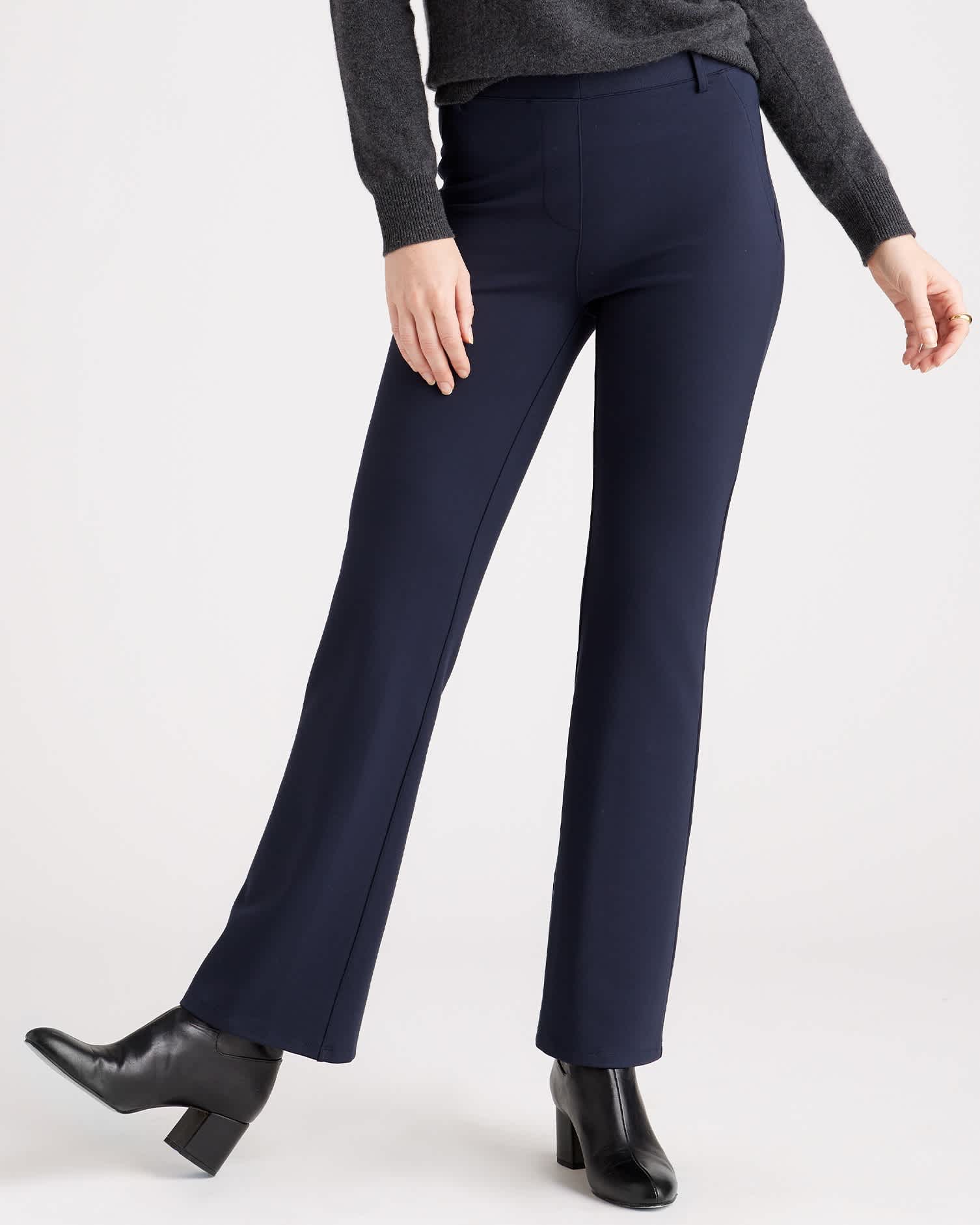 Ultra-Stretch Ponte Super Wide Leg Pants - 32 inseam Ultra-Stretch Ponte Super Wide Leg Pants - 32 inseam