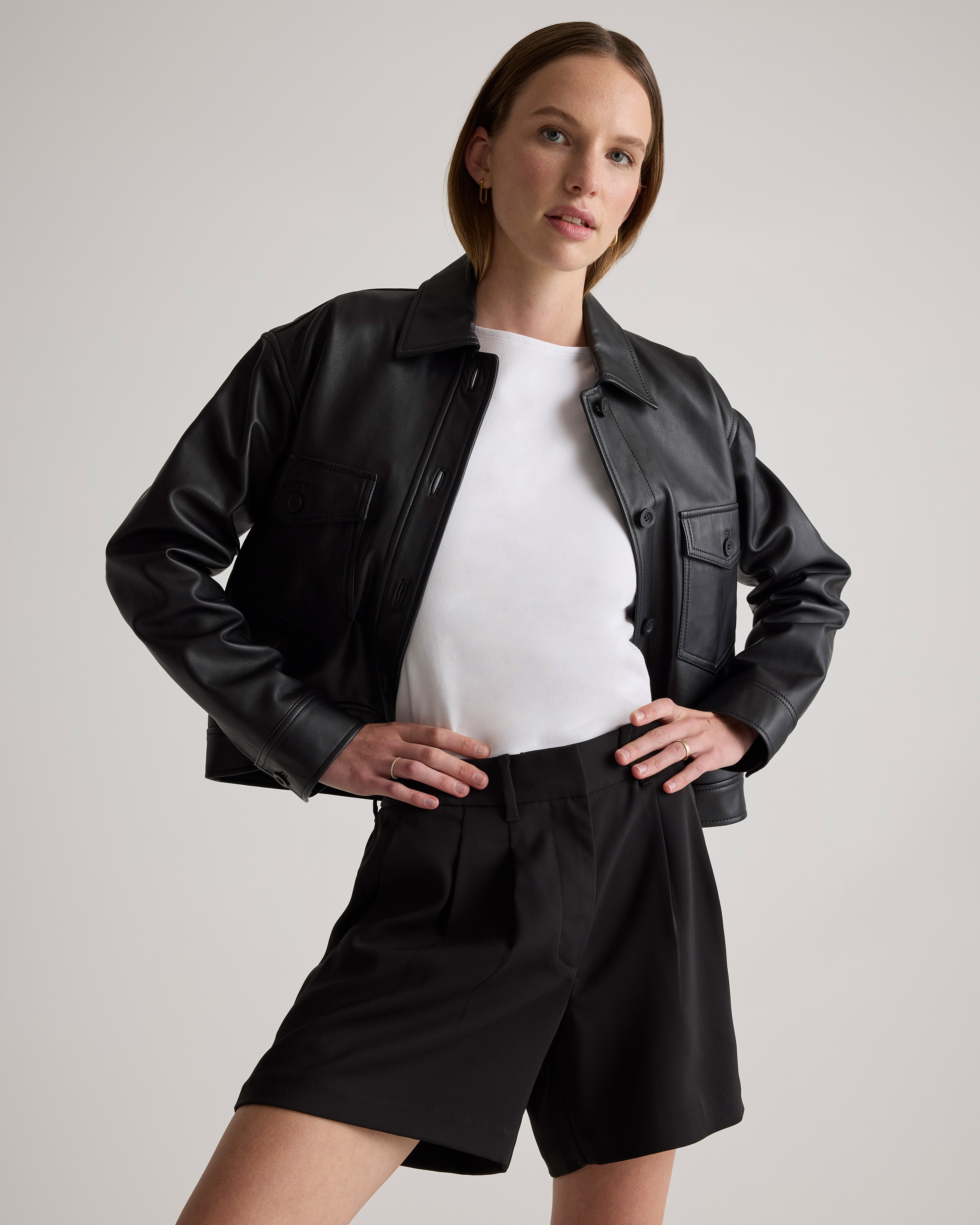 Stretch Cotton Jersey Boat Neck Tank