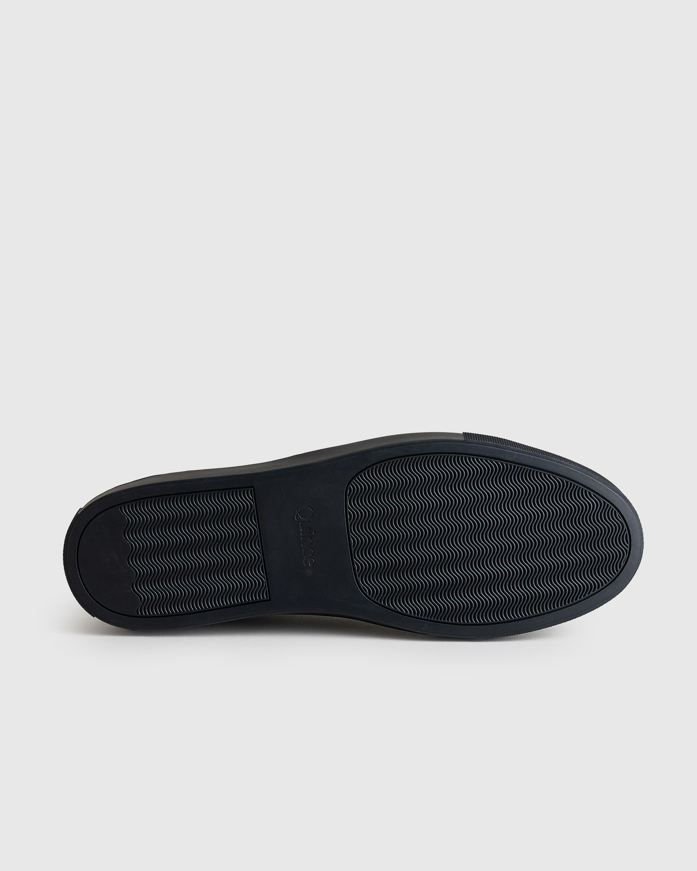 Deerskin Tailored Sneaker in Black