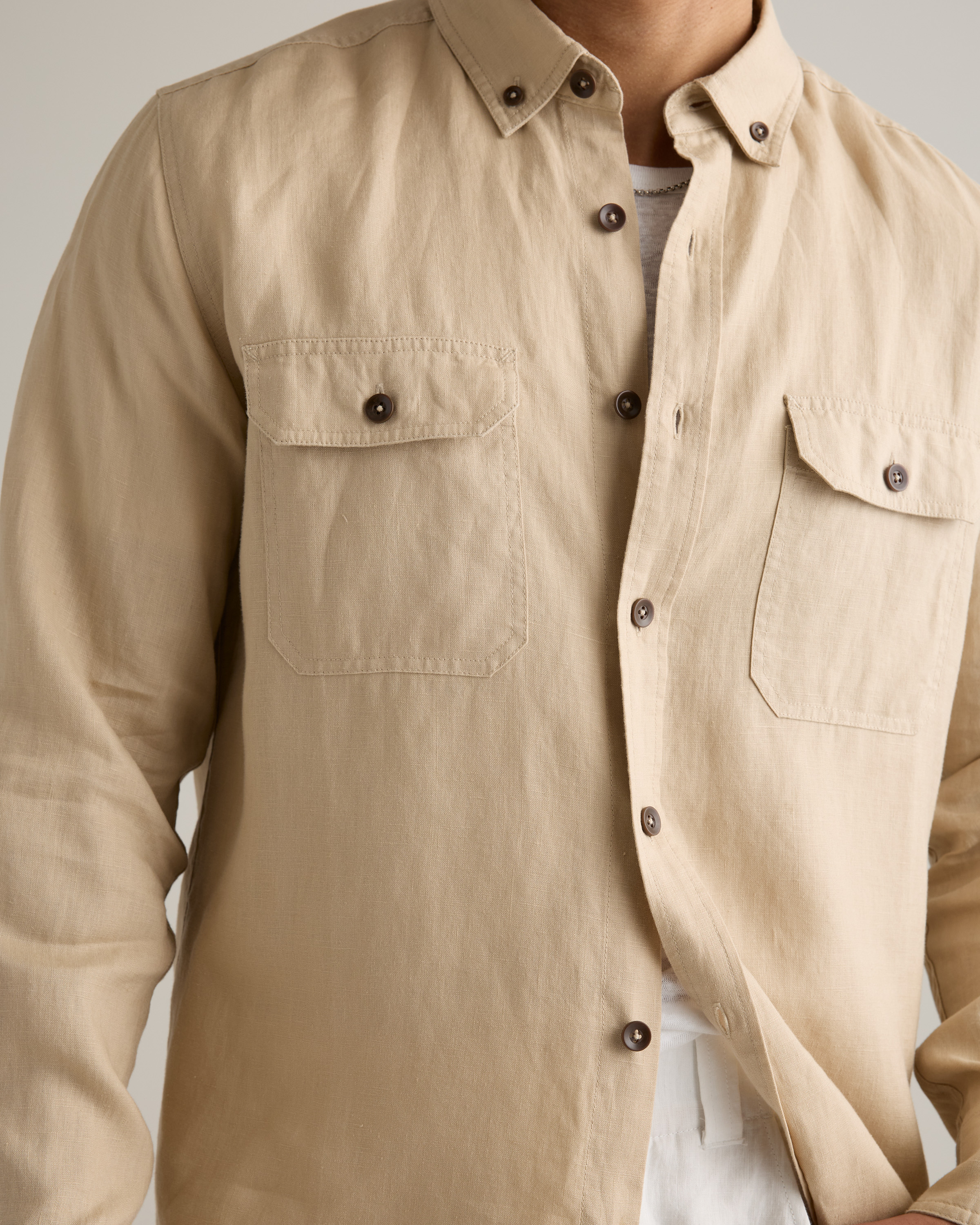 LINEN WOOL シャツ ¥ 14,300 - tax in LINEN WOOL シャツ ¥ 14,300 - tax in
