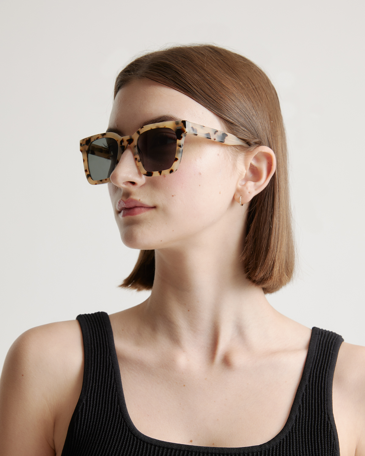 サングラス ^ONE BRILLIANT^ RileyOB433Jelly Beige Riley-OB433-Jelly Beig Riley Polarized Acetate Sunglasses