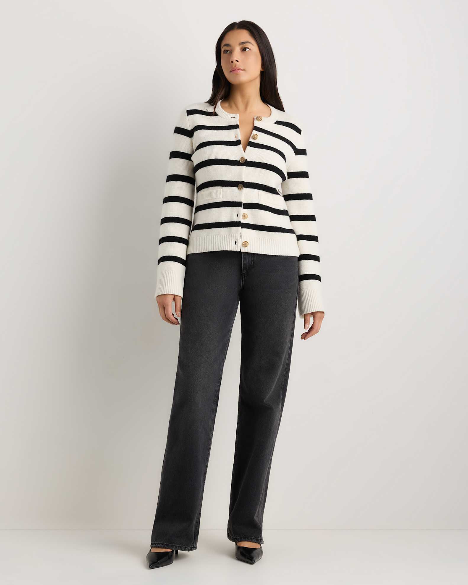French Terry Modal Cardigan