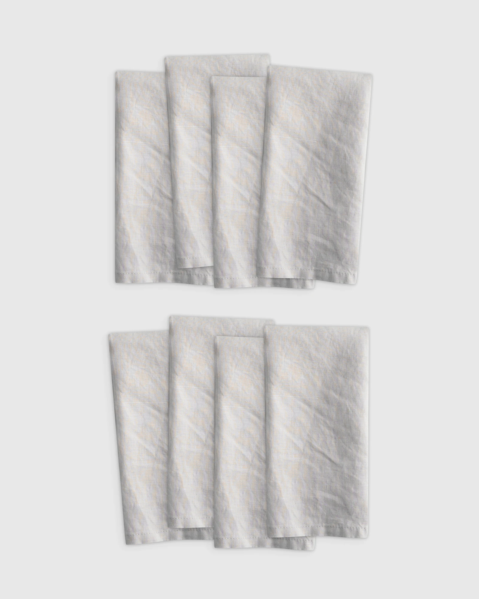 European Linen Napkins (Set of 8) - Flax