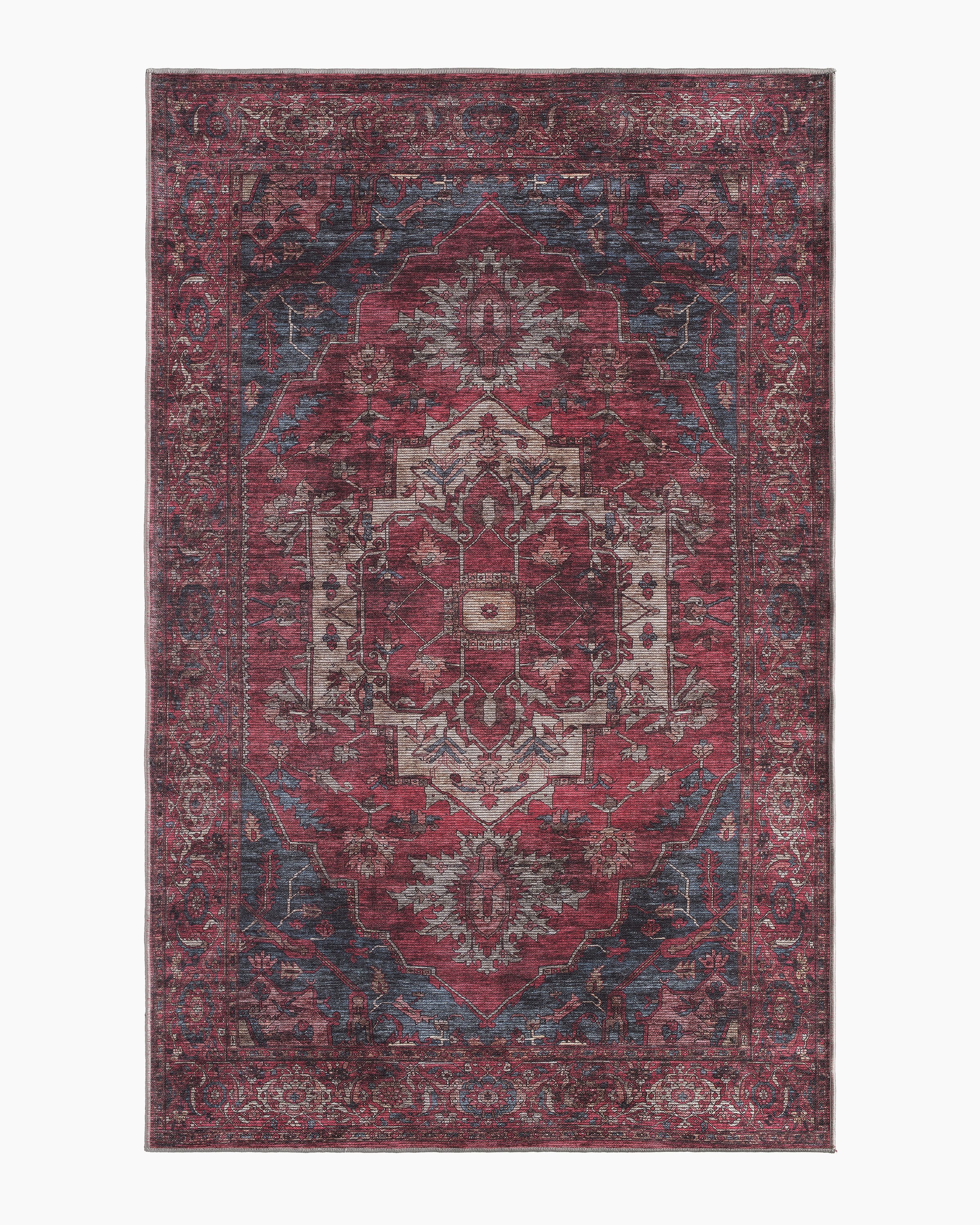 Wine/Indigo Ramona Performance Rug