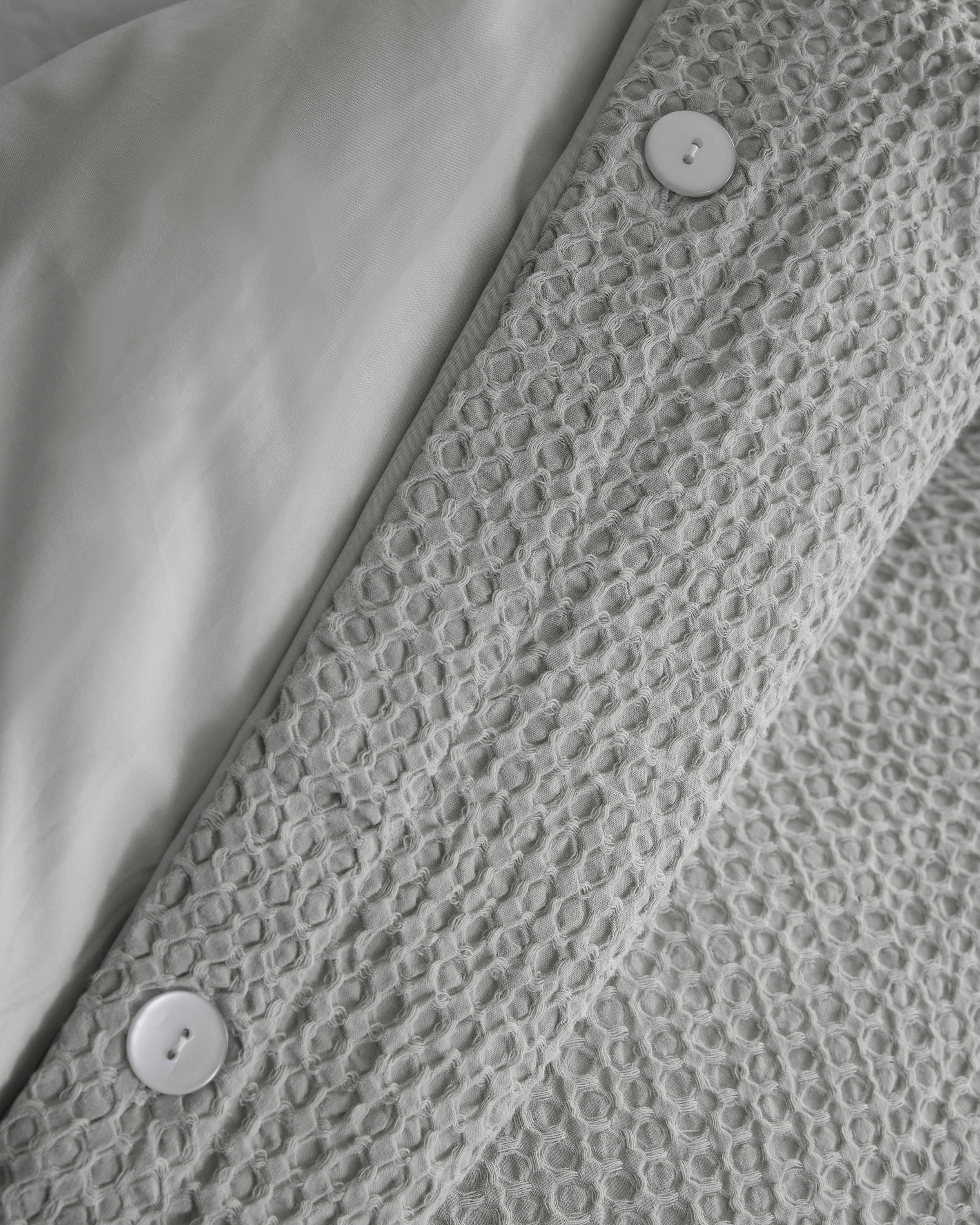 Quince Honeycomb Duvet Cover - Thumbnail 4