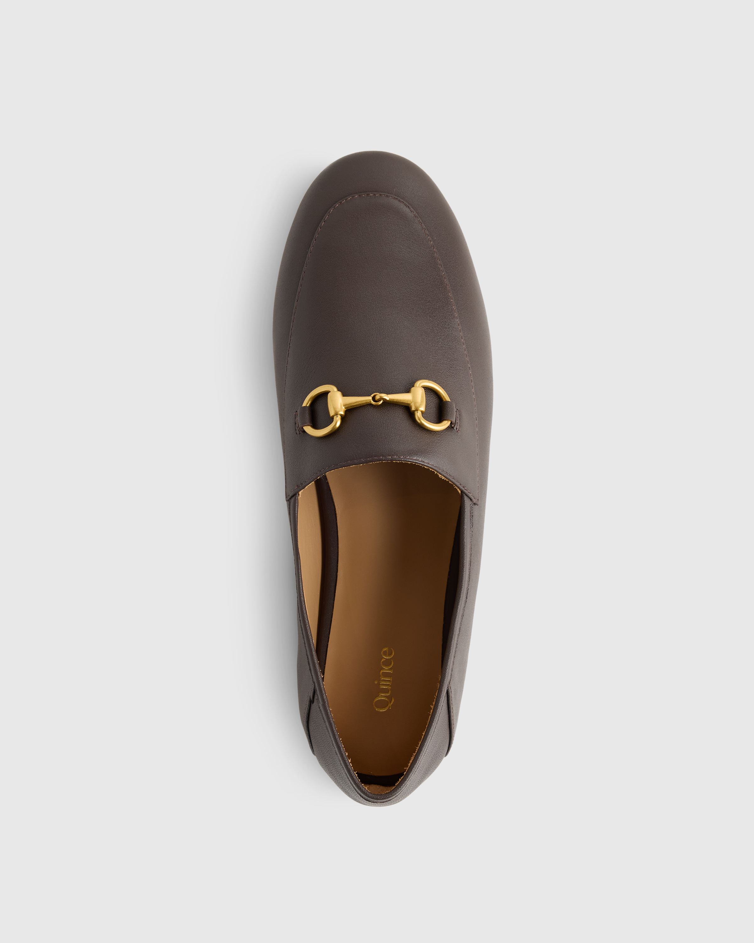 NEVER WORN Women’s Brown Leather Horsebit Loafers Women main image 3