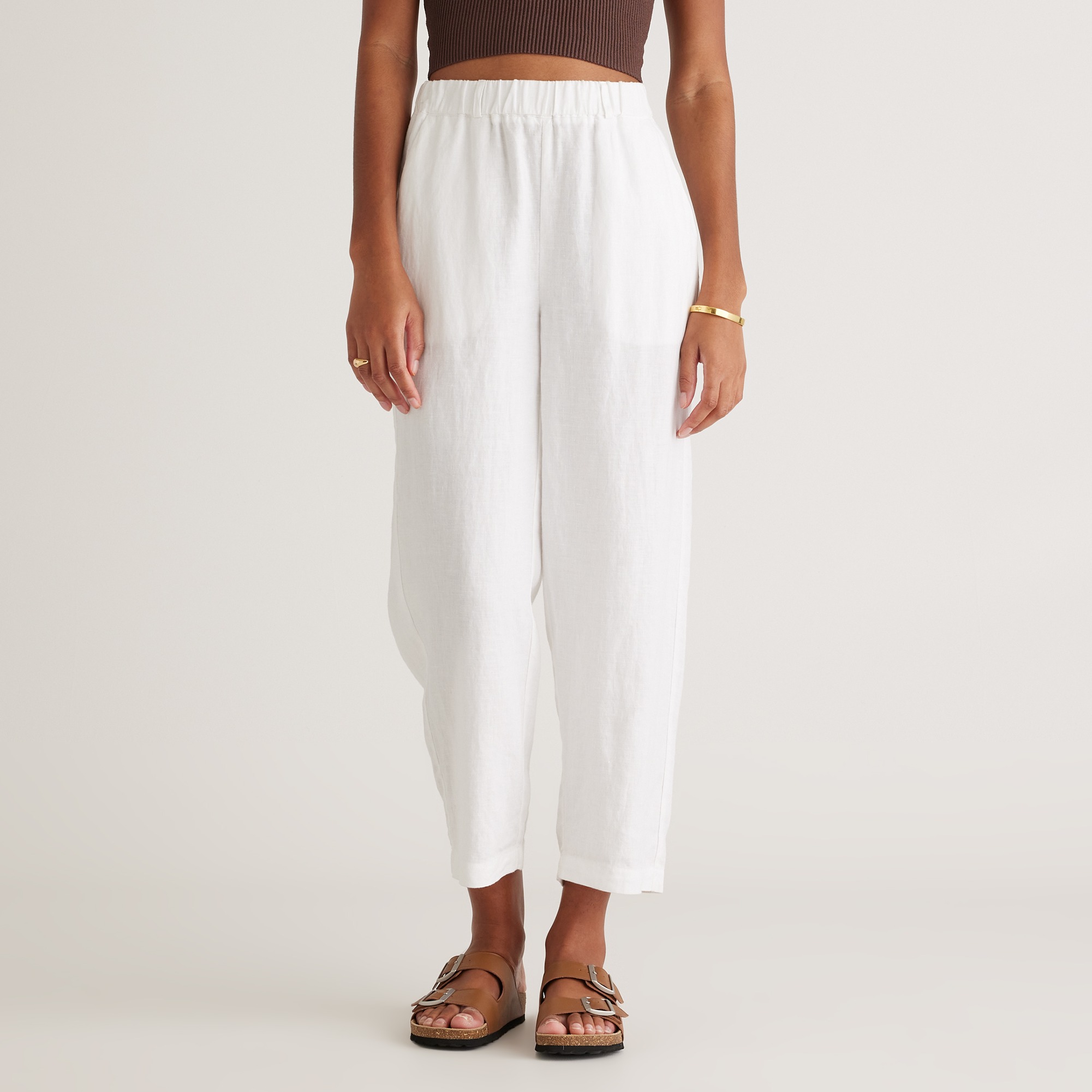 Women's linen pants subcollection tile