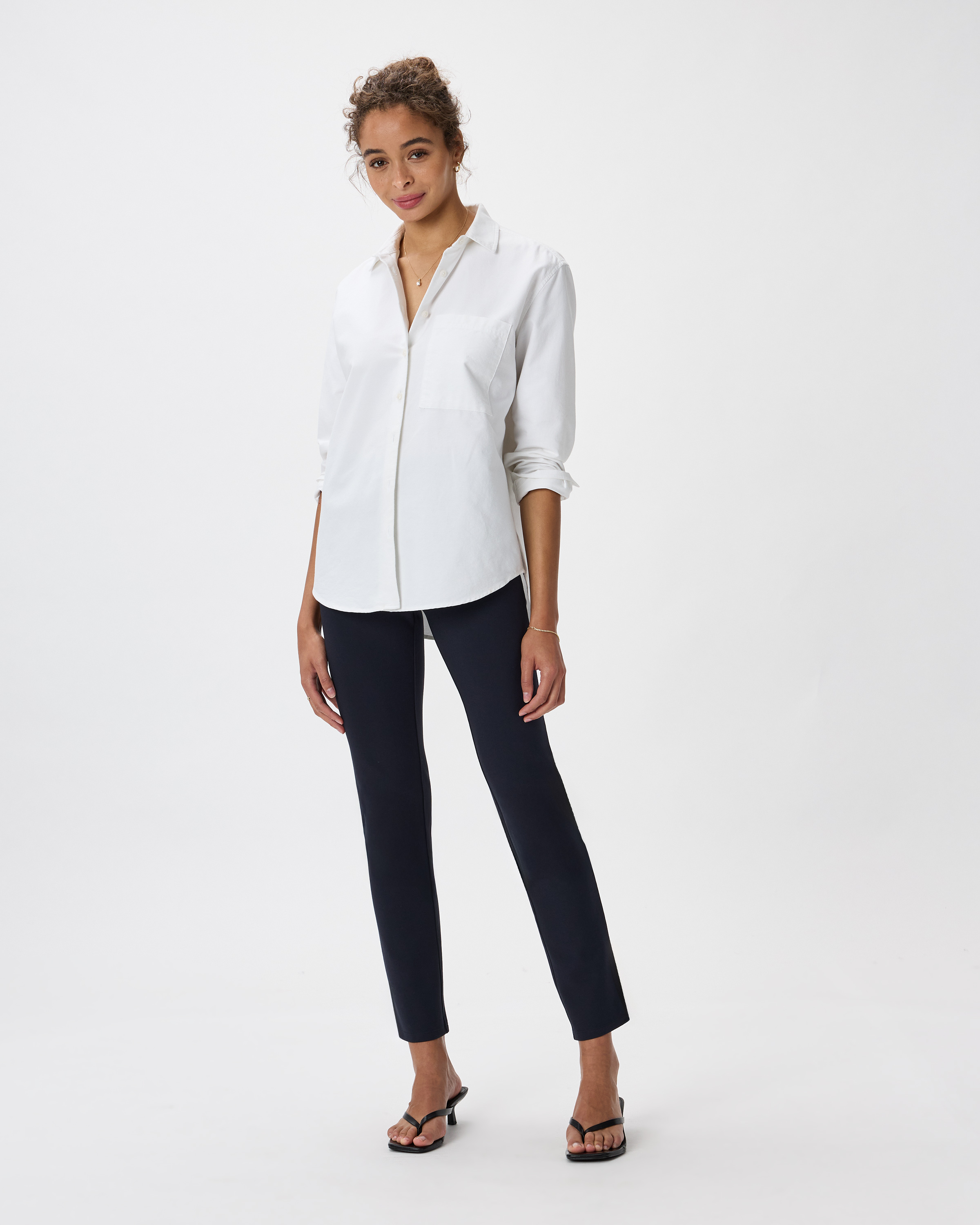 パンツ PLAIN Blue Tailored Pants in Satin Woman (35144331 NOTTEAC) Plain Blue Tailored Pants | ModeSens