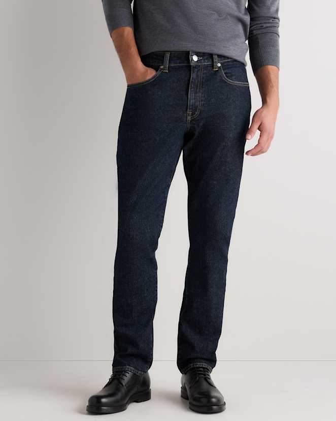Classic Rinse Warren Stretch Athletic Tapered Jeans