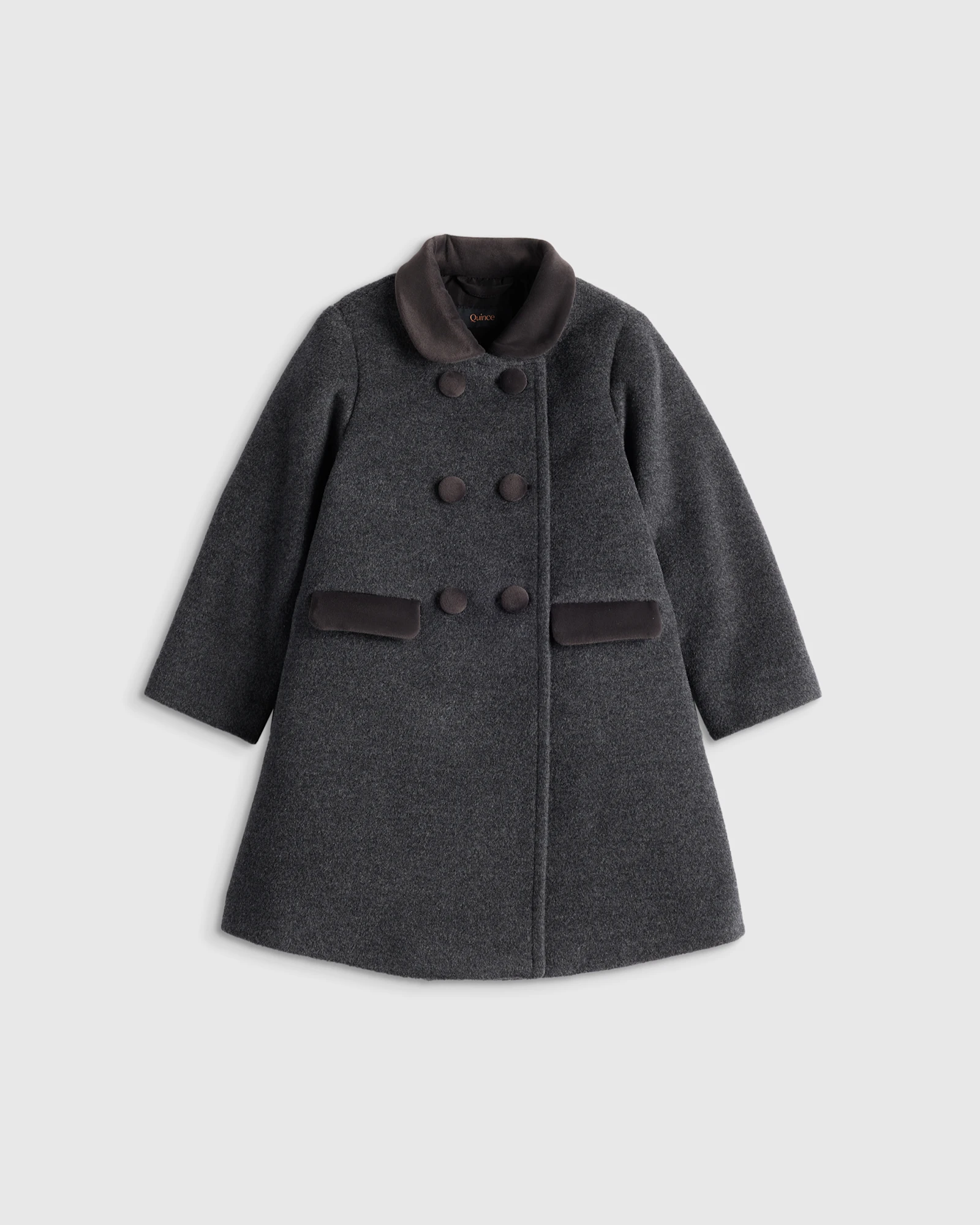 Girls Wool Cashmere Coat - Toddler Girl