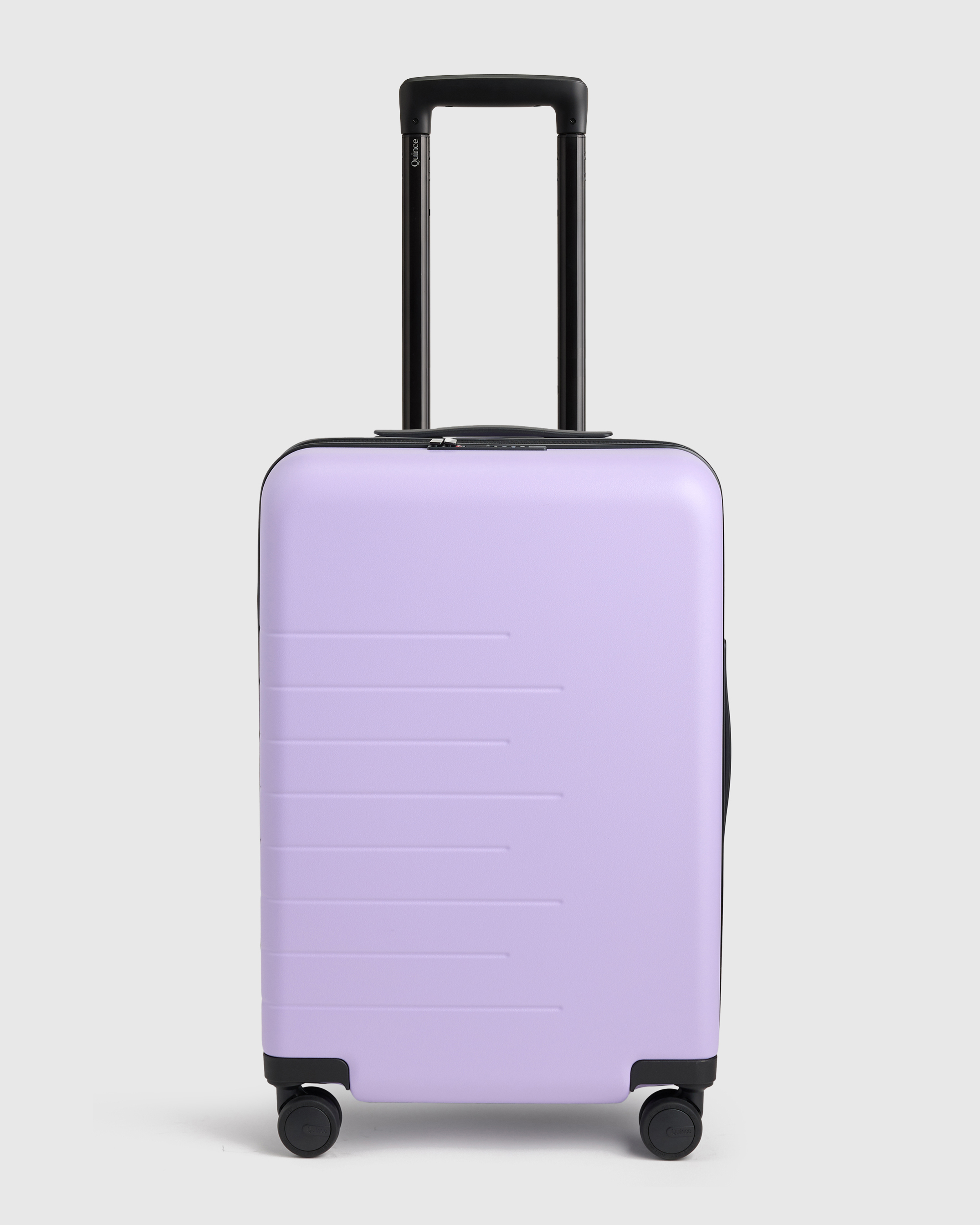 Lavender Expandable Carry-On Suitcase