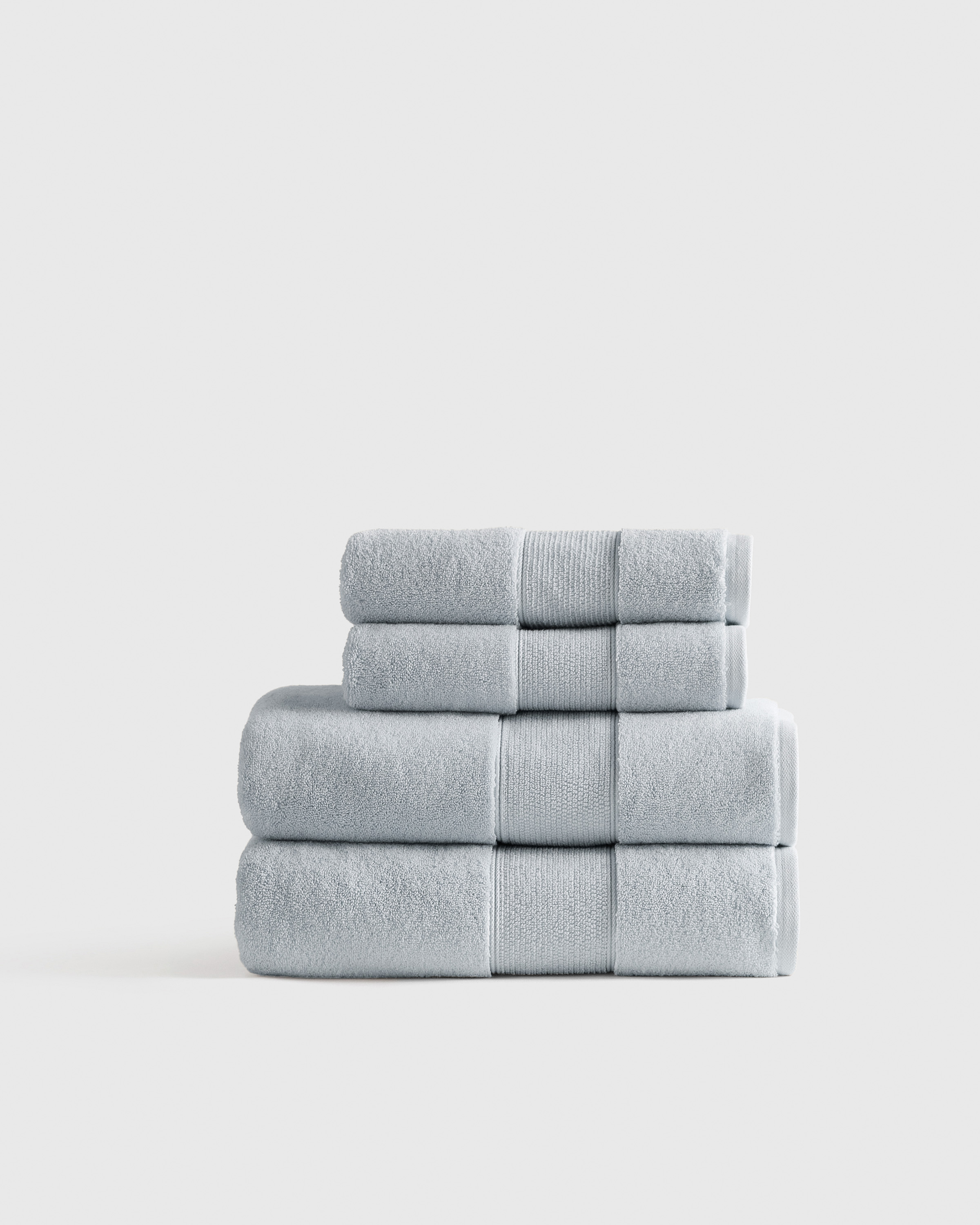 Hydrangea Classic Organic Turkish Cotton Bath Bundle (4 pieces)