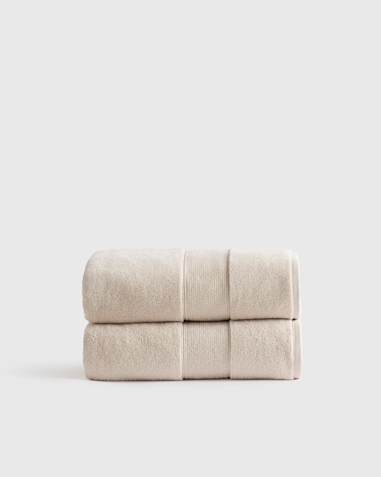 Classic Organic Turkish Cotton Bath Towel (Set of 2)