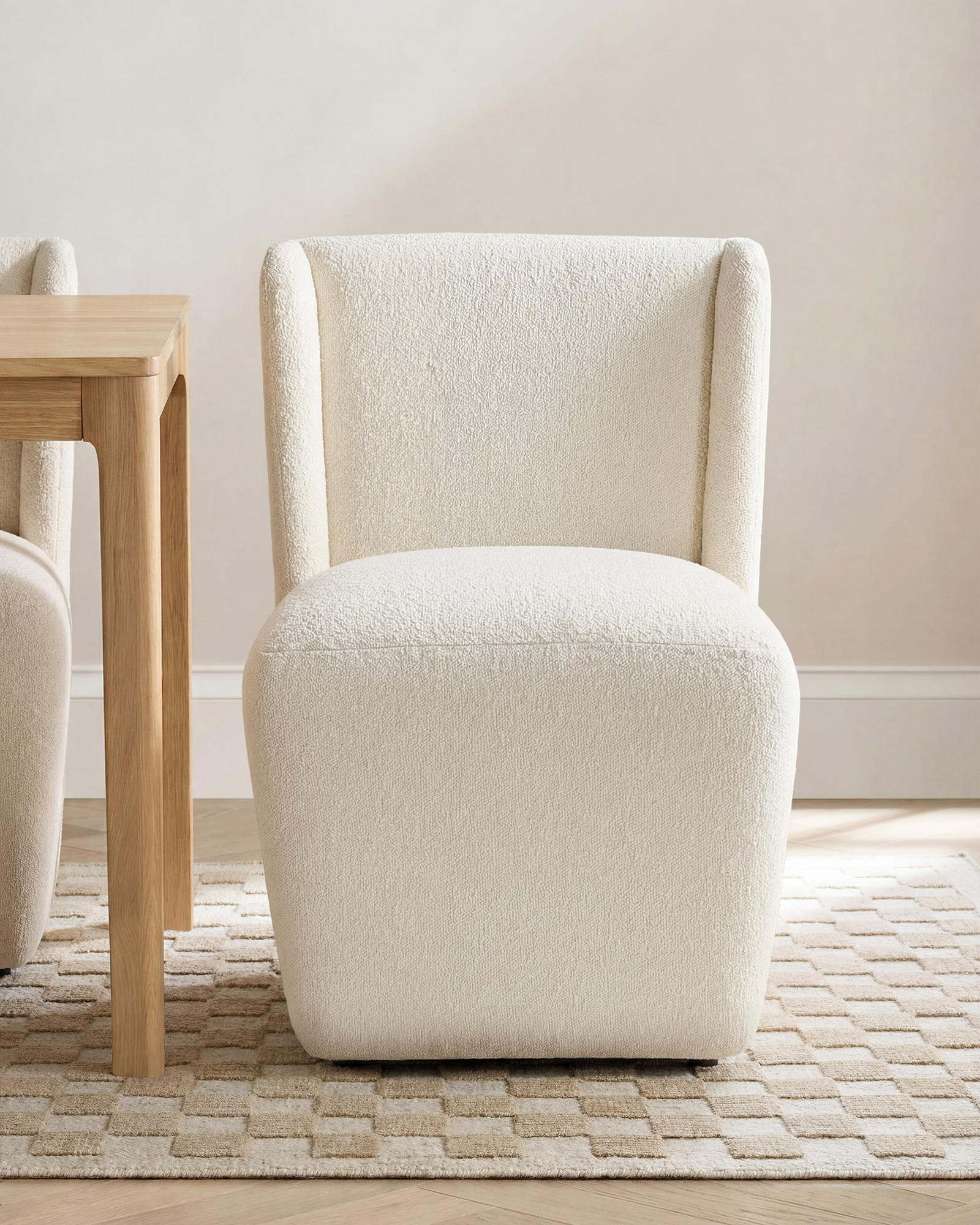 Performance Fabric Shelter Back Dining Chair - thumbnail 2