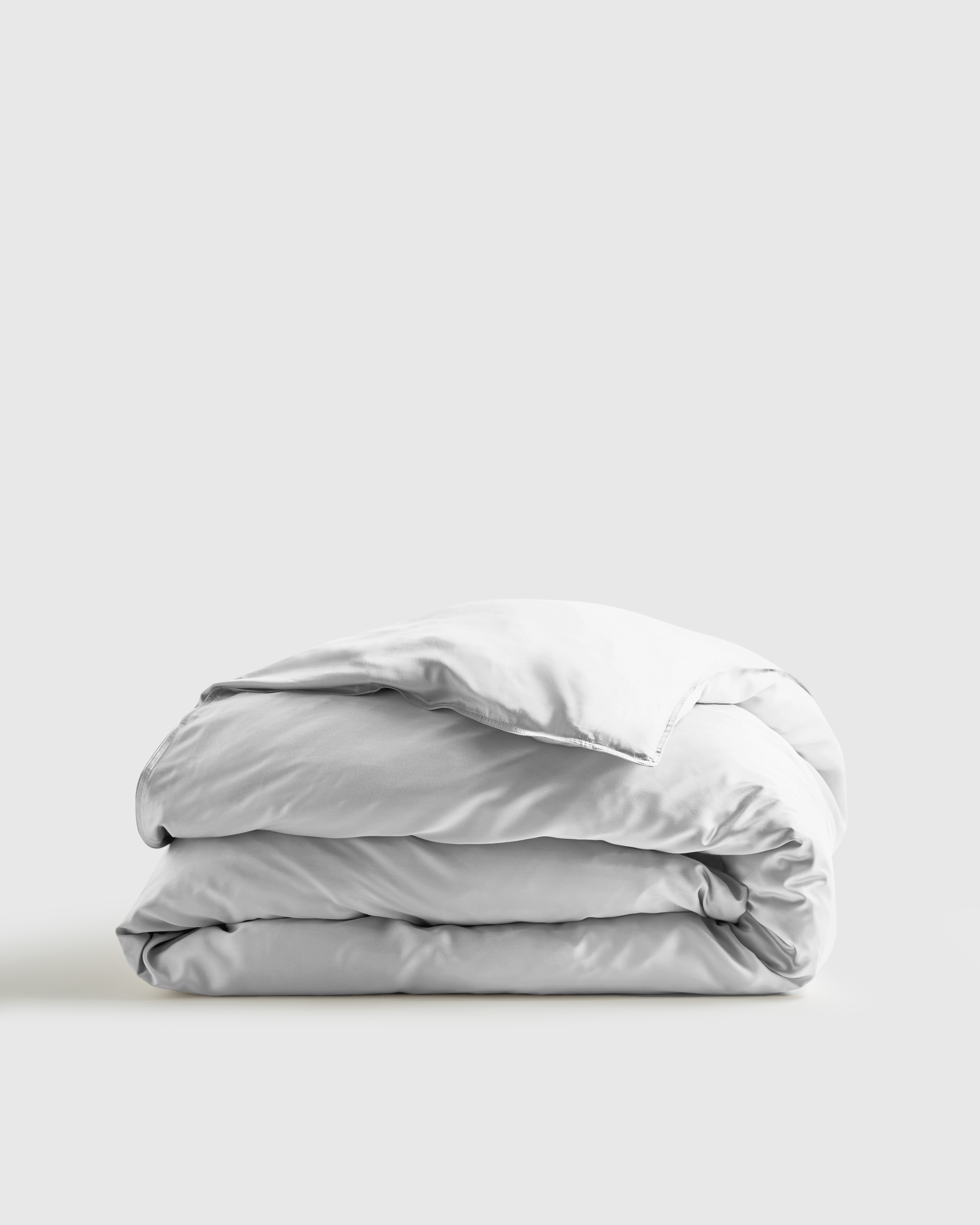 Light Grey Bamboo Duvet Cover