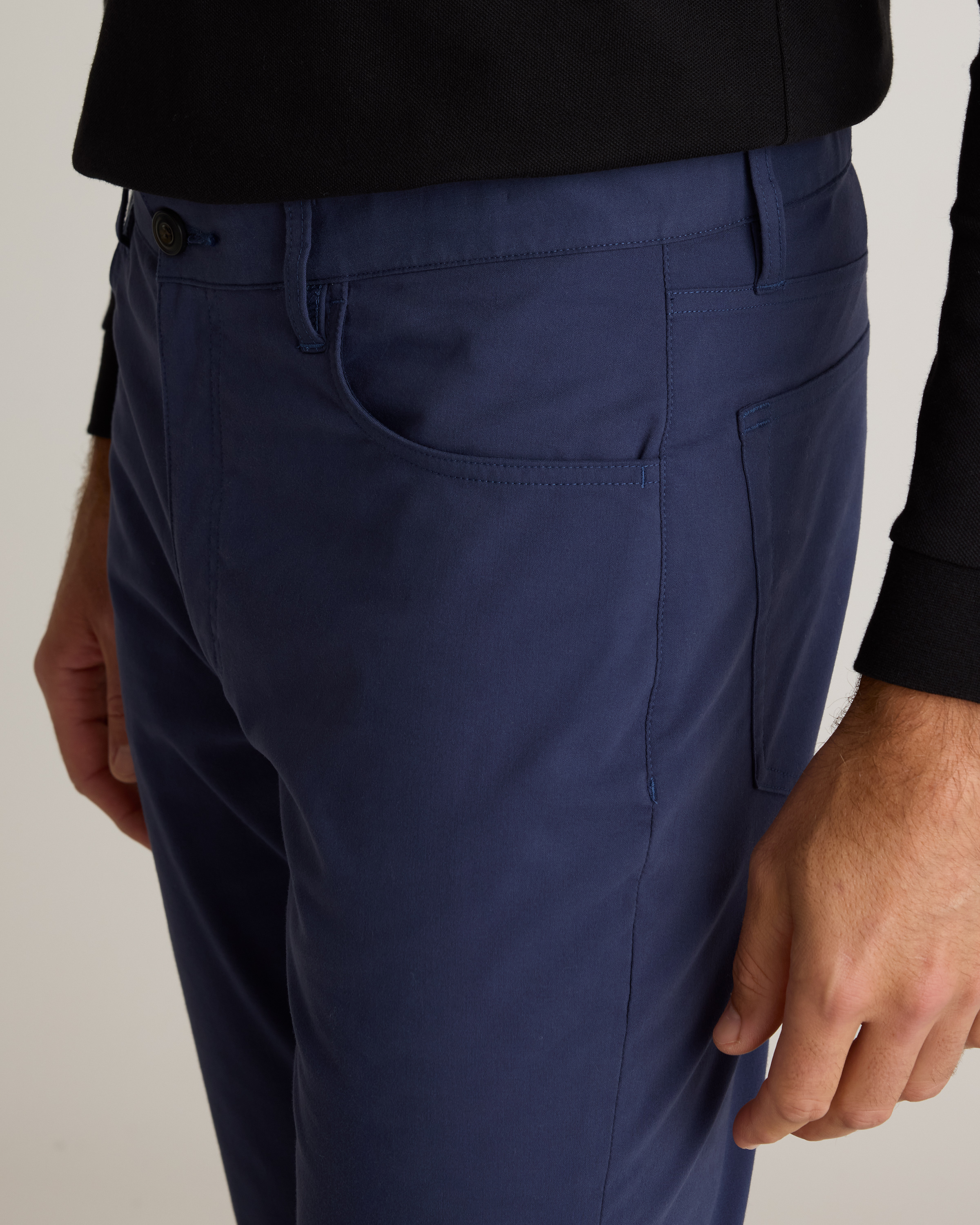 Organic Cotton Coolmax® Chino in Wavecrest
