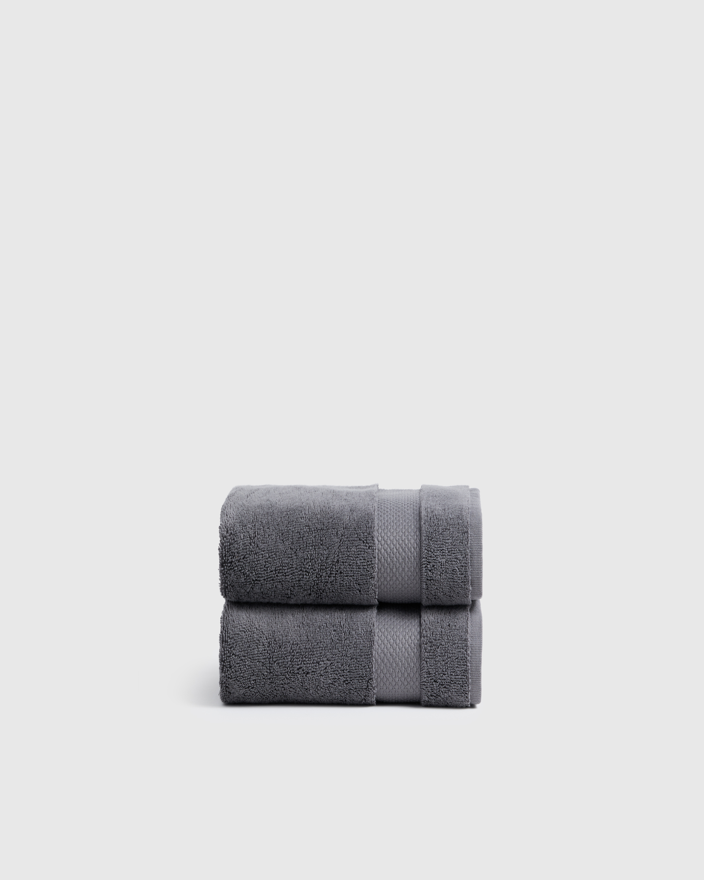 Slate Turkish Ultra Plush Hand Towel (Set of 2)