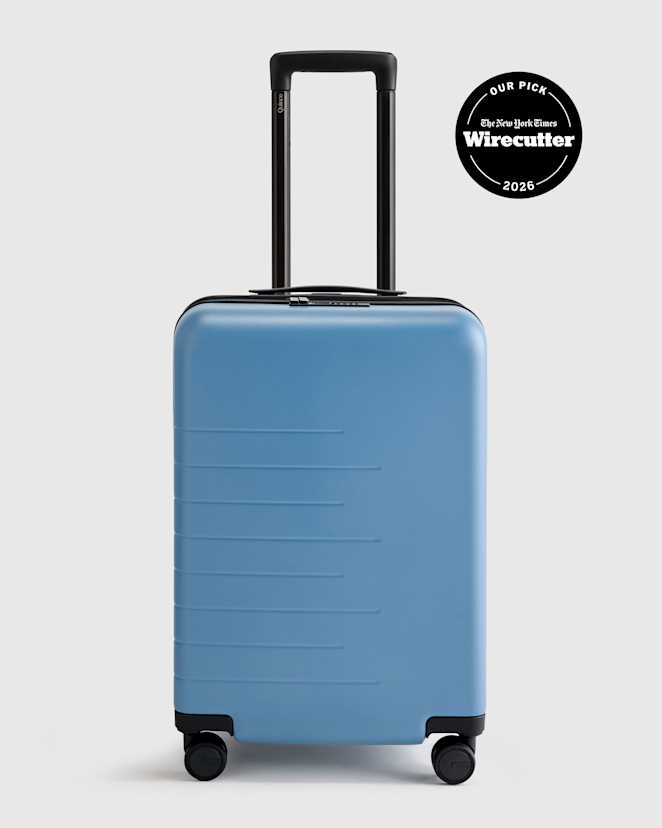 Blue Carry-On Suitcase