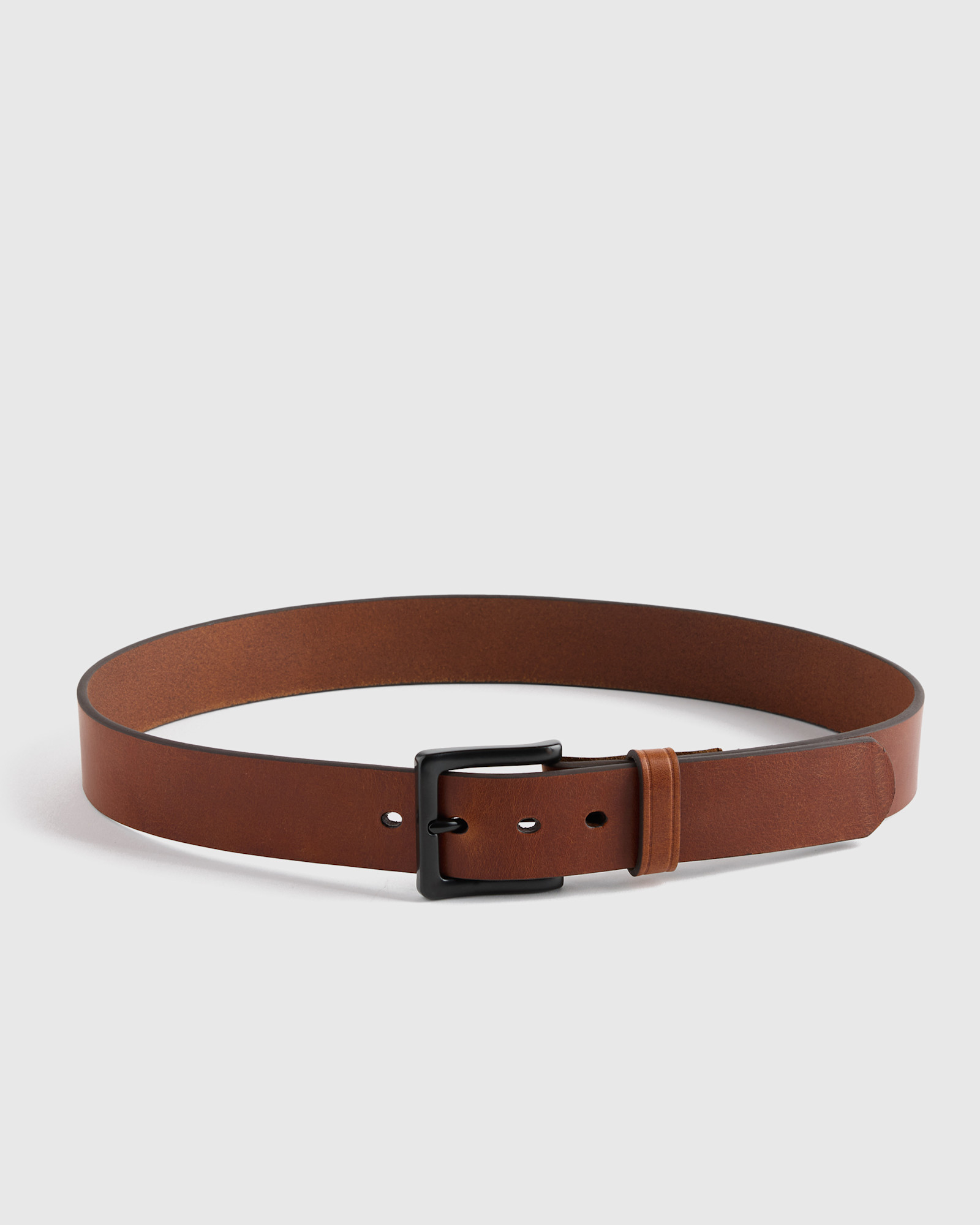 M-BLT-4 Adam Heritage Leather Jeans Belt Bourbon007 EDITED