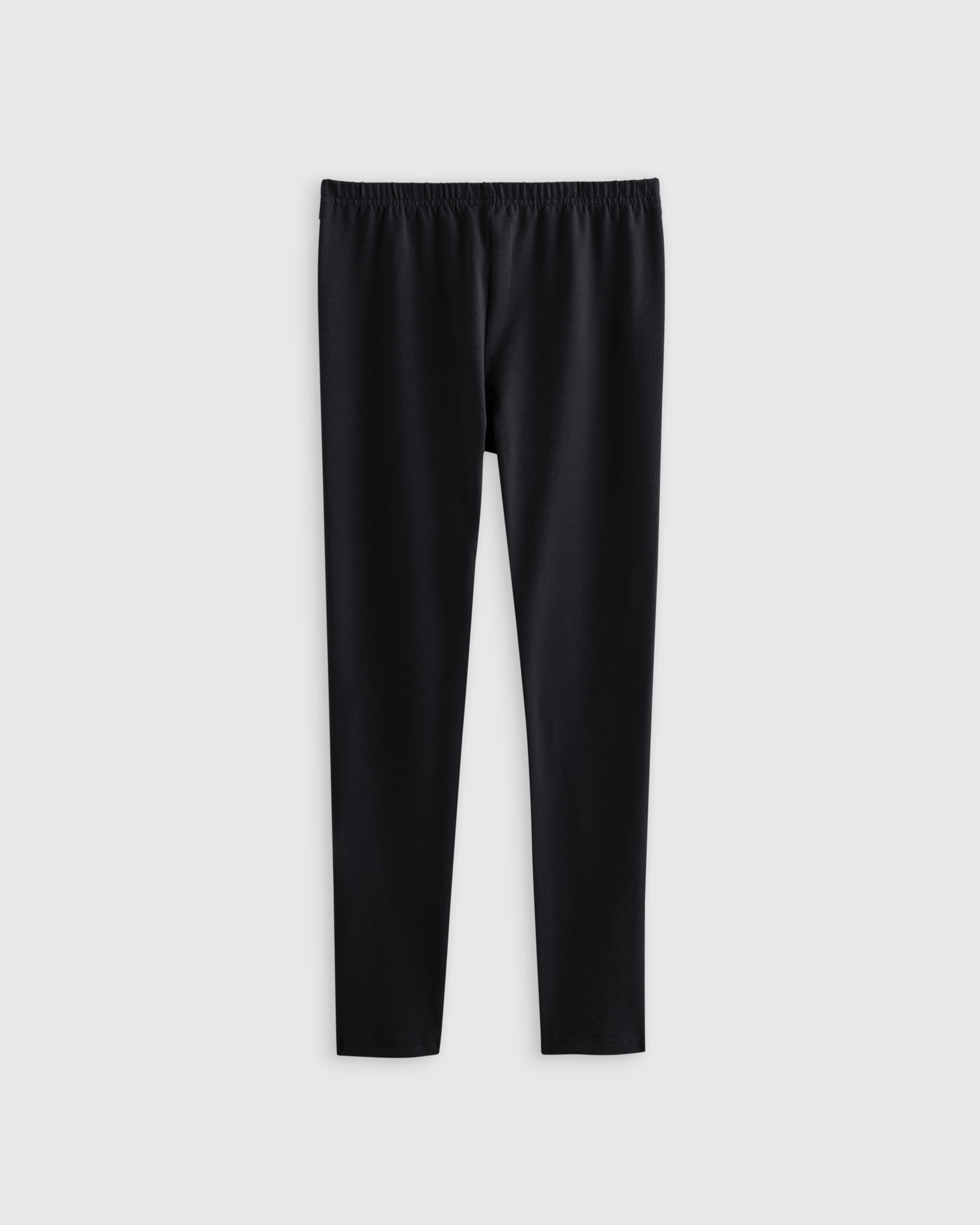 Black Organic Cotton Leggings