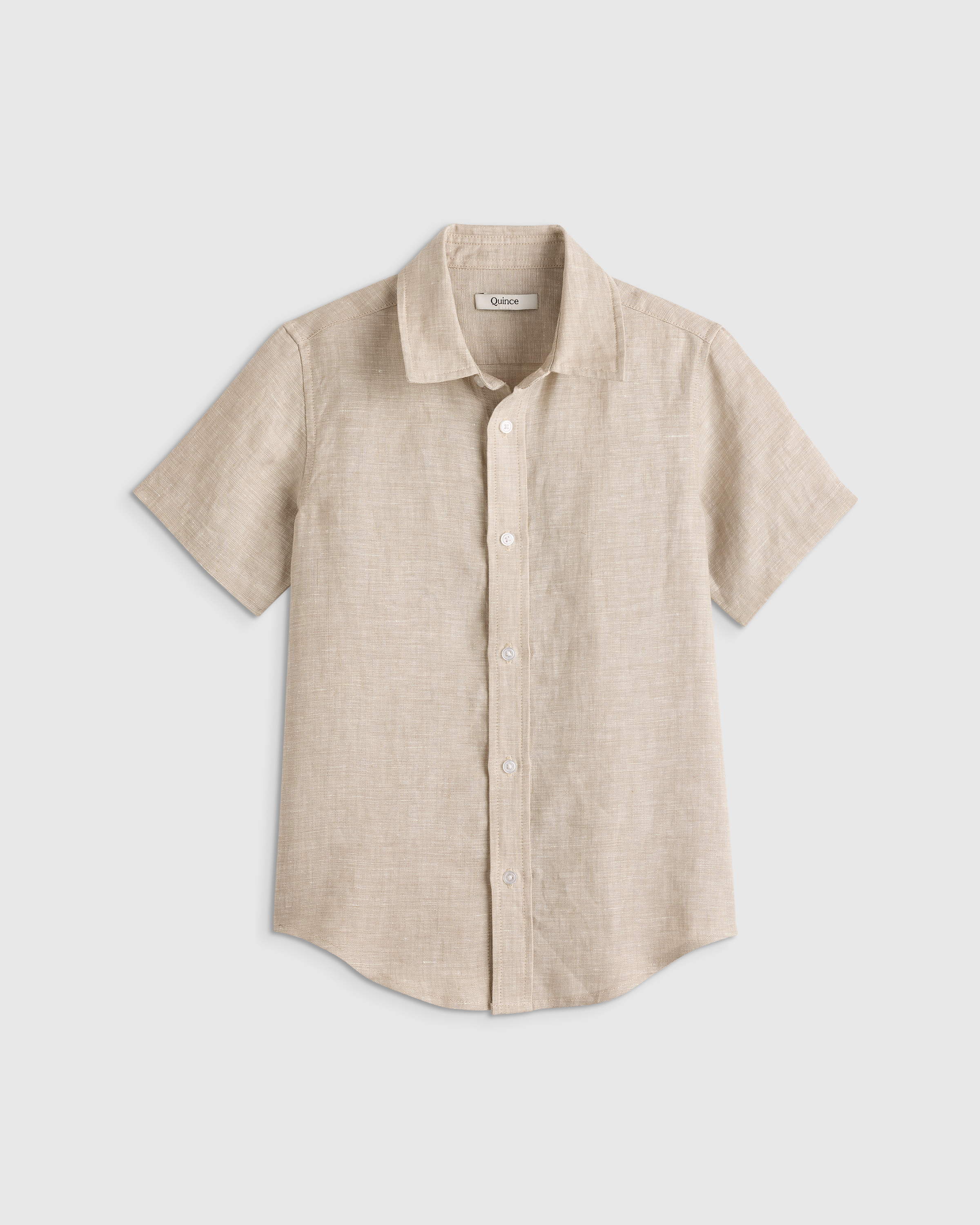 Flax 100% European Linen Short Sleeve Shirt