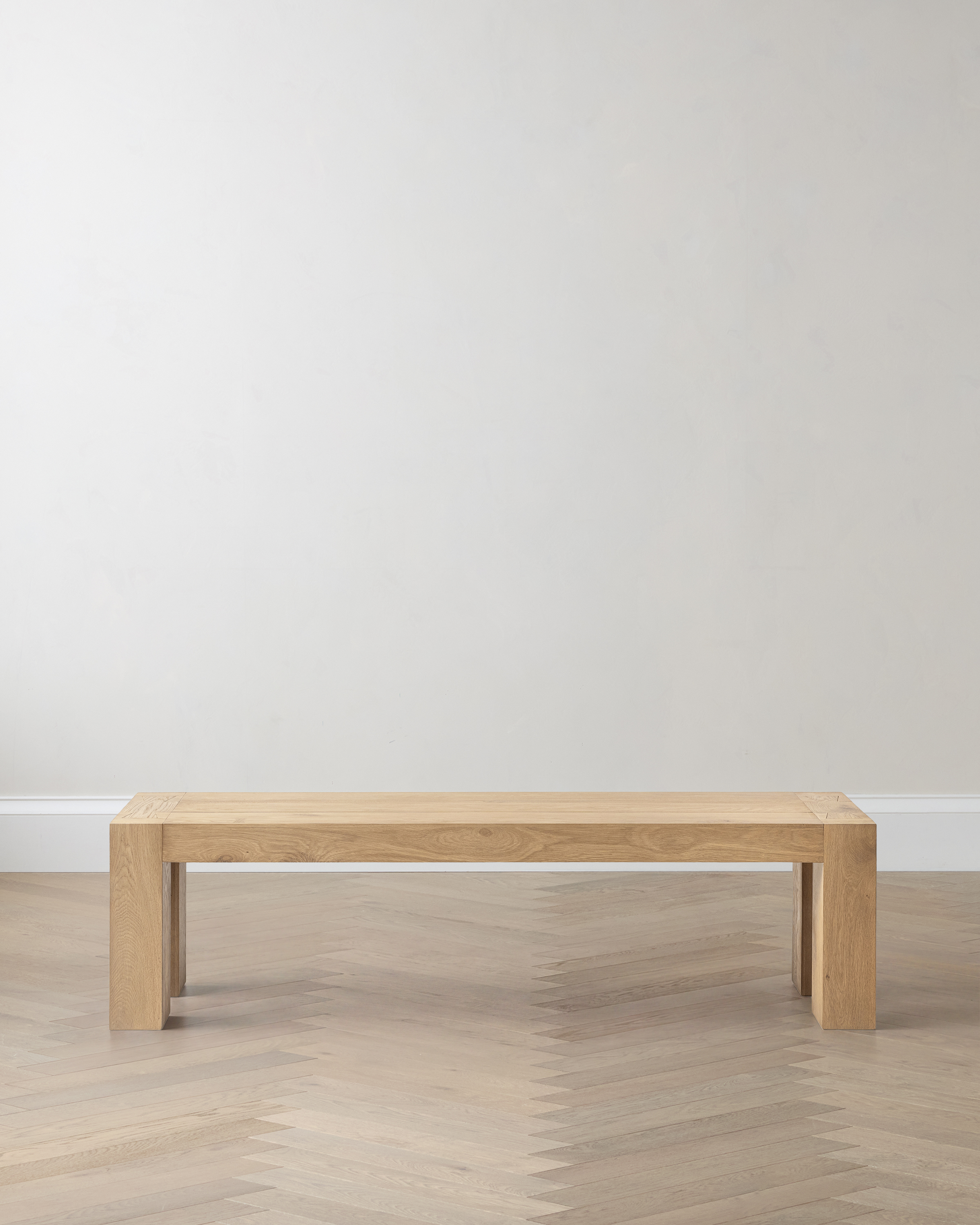 Weathered Oak Reclaimed Oak Parsons Dining Bench