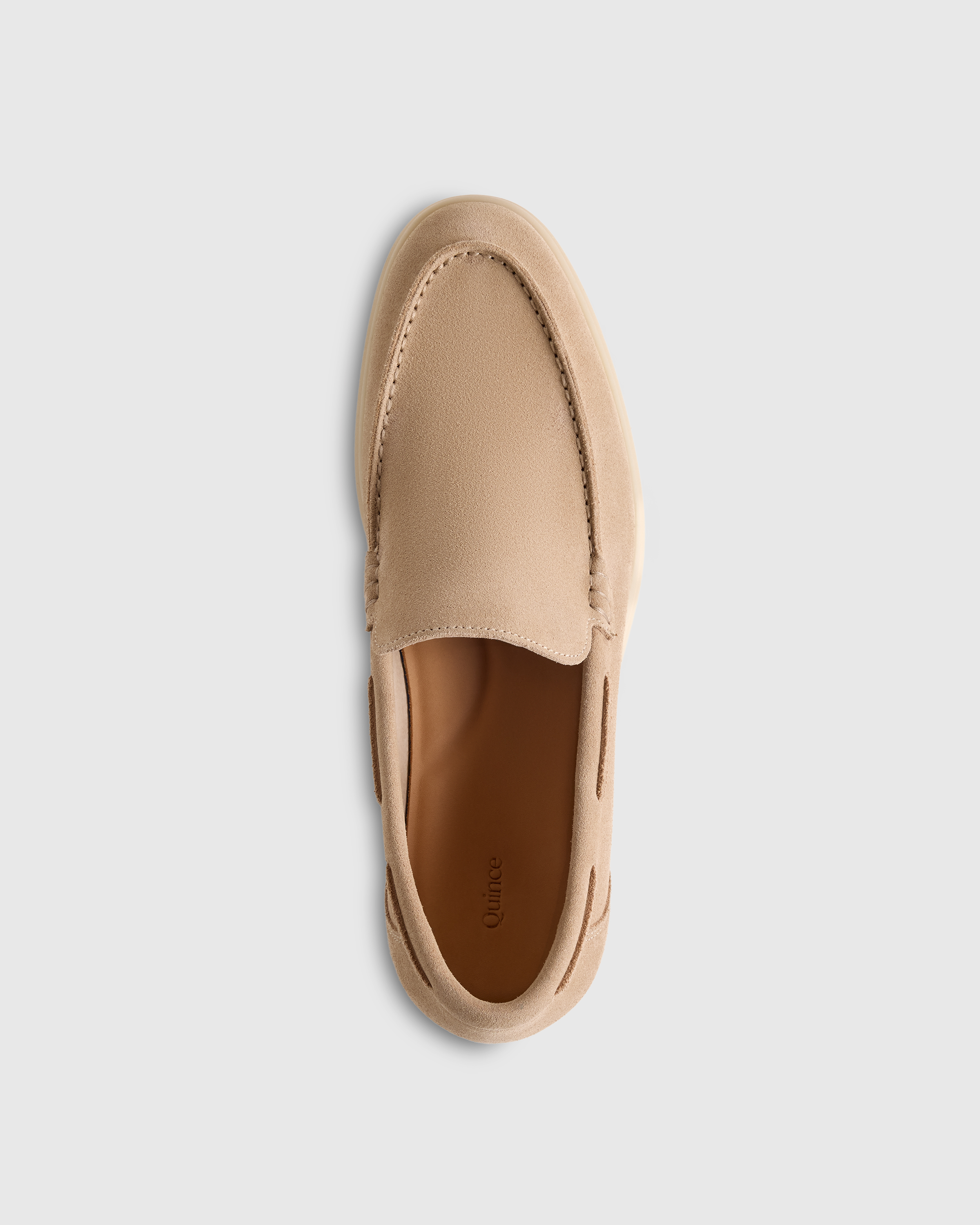 Soft Suede Mariner Loafer in Dune display picture 1