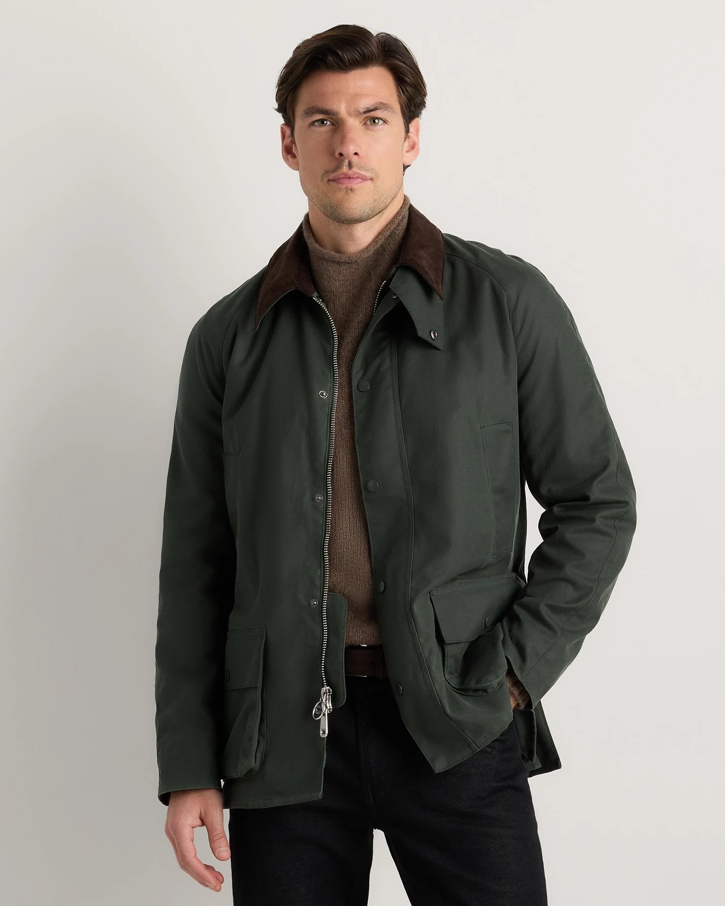 Organic Waxed Cotton Barn Jacket