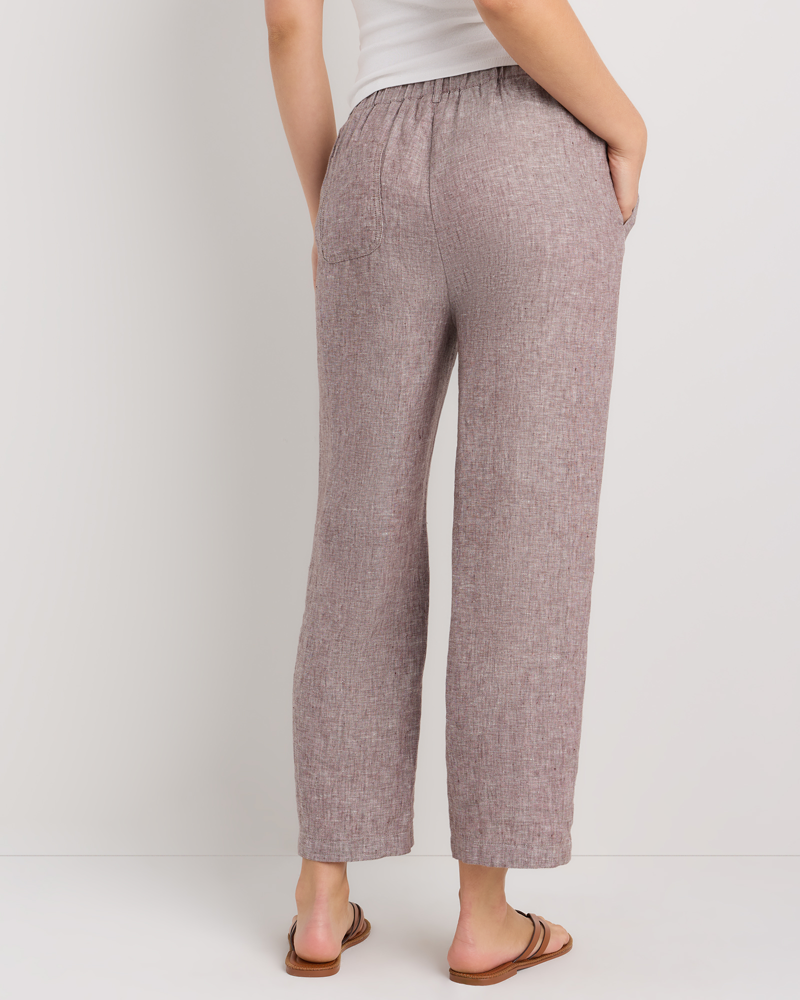 Women's 100% European Linen Pants