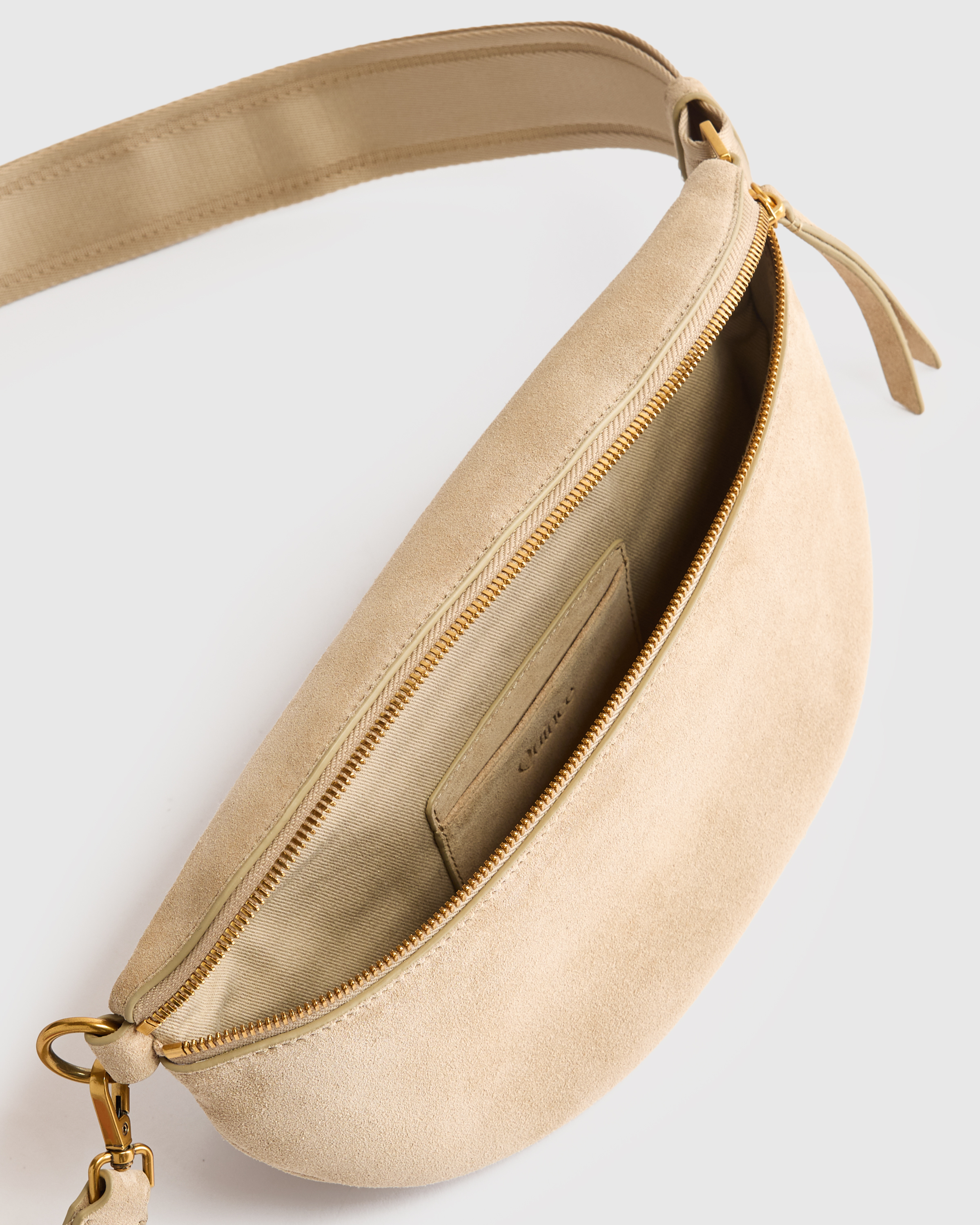 Italian Suede Sling Bag