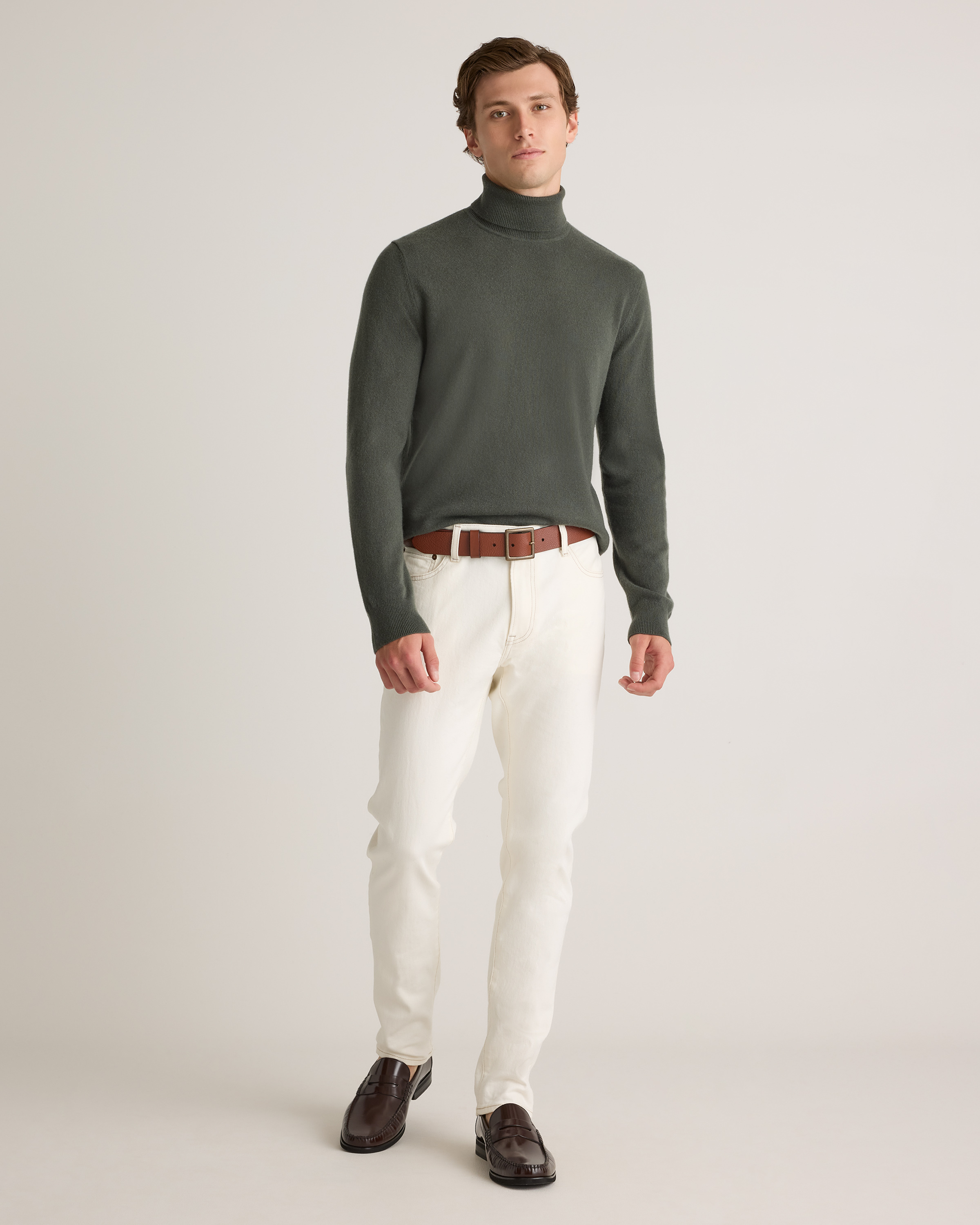 トップス MONGOLIAN CASHMERE TURTLENECK Sage Green MONGOLIAN CASHMERE TURTLENECK Sage Green