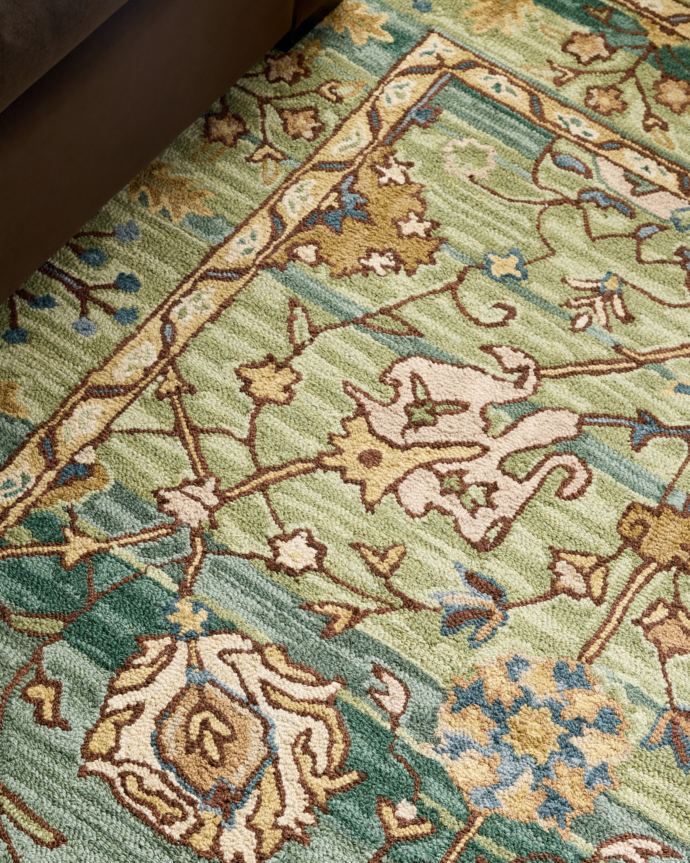 Quince Aden Wool Rug - Thumbnail 4