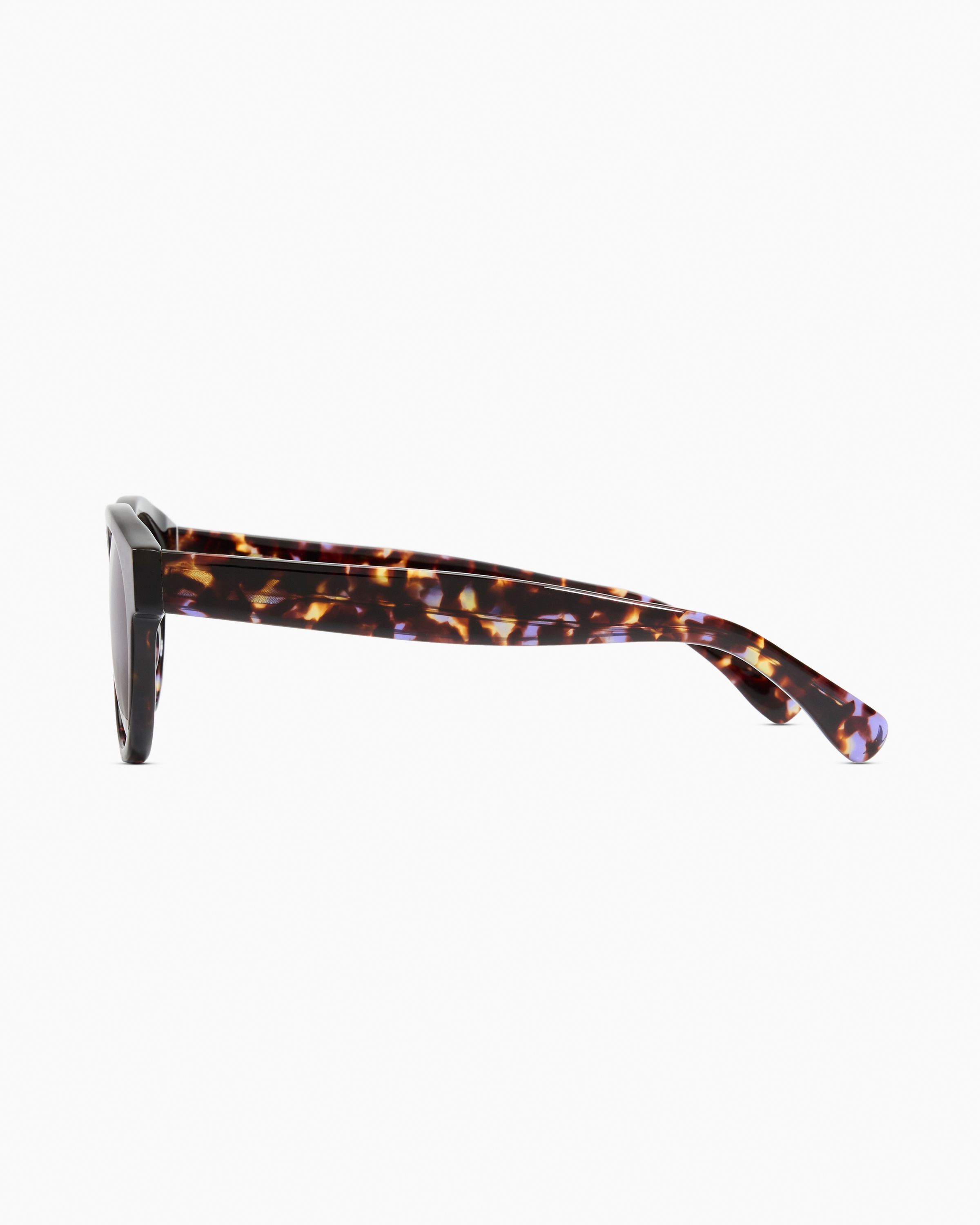 Tuscon Polarized Acetate Sunglasses in Amethyst Tortoise 