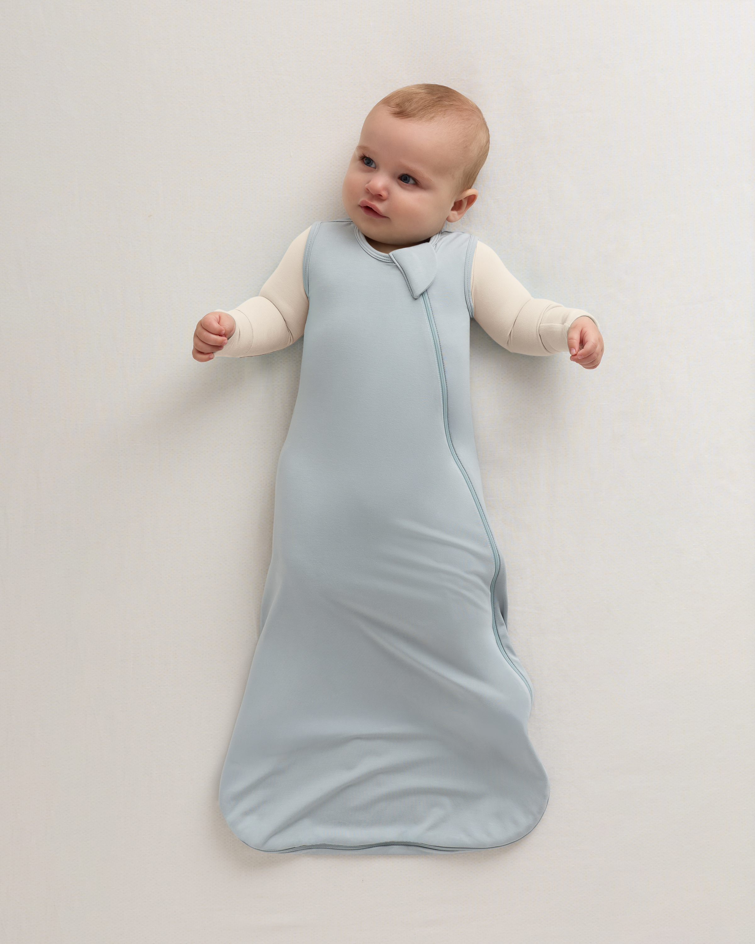 Light Grey Bamboo Sleep Bag 0.5 TOG